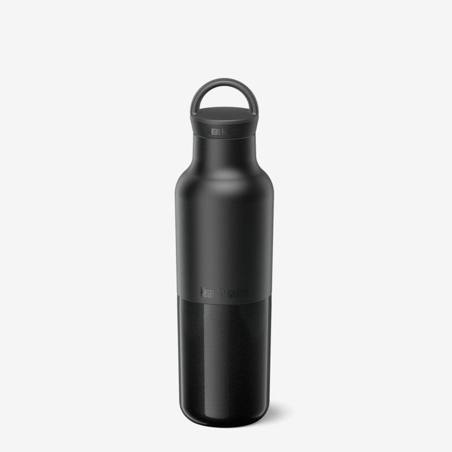 Klean Kanteen Rise Vac Classic 20Oz (W/ Arch Loop) (Black)