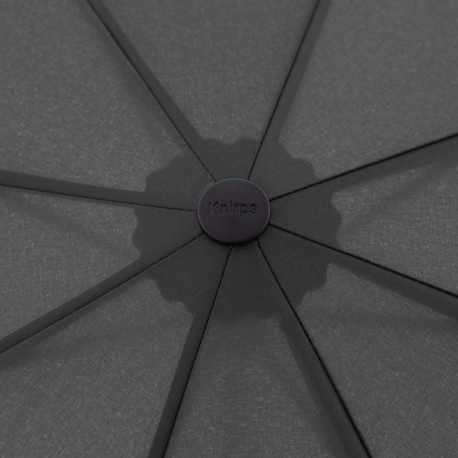 Knirps A.050 Medium Manual (UV Protection) - Dark Grey / Black Inner Coating