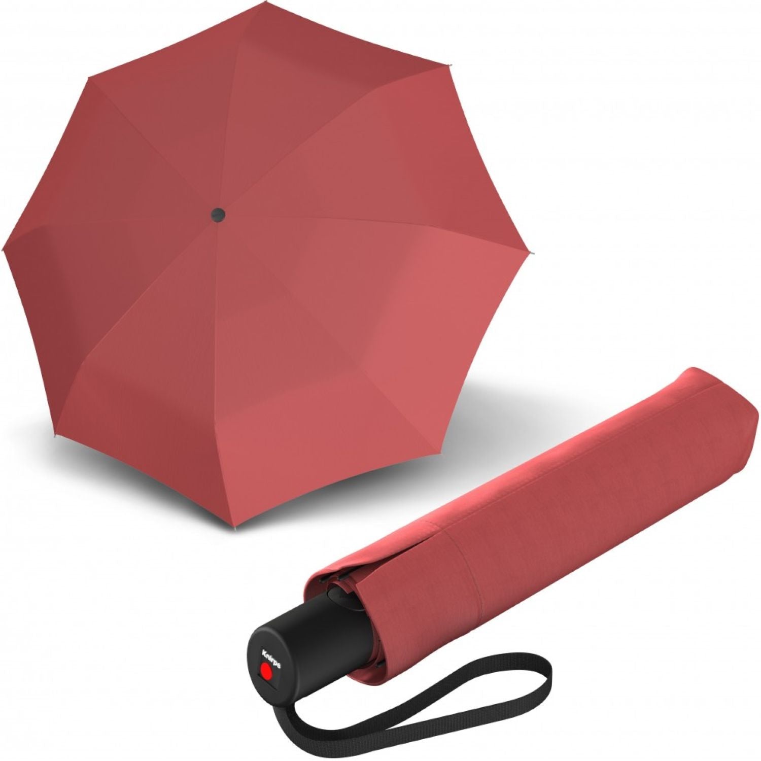 Knirps A.200 Medium Duomatic Umbrella - Rooibus (Solids)