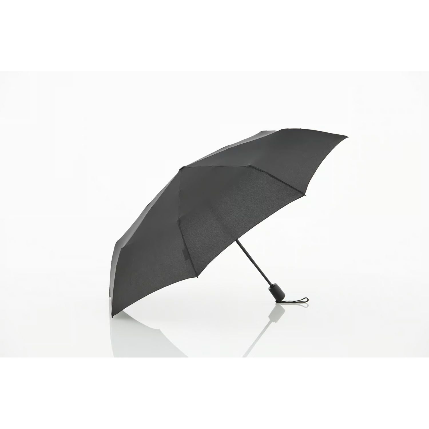 Knirps A.200 Medium Duomatic (UV Protection) - Black / Black Inner Coating