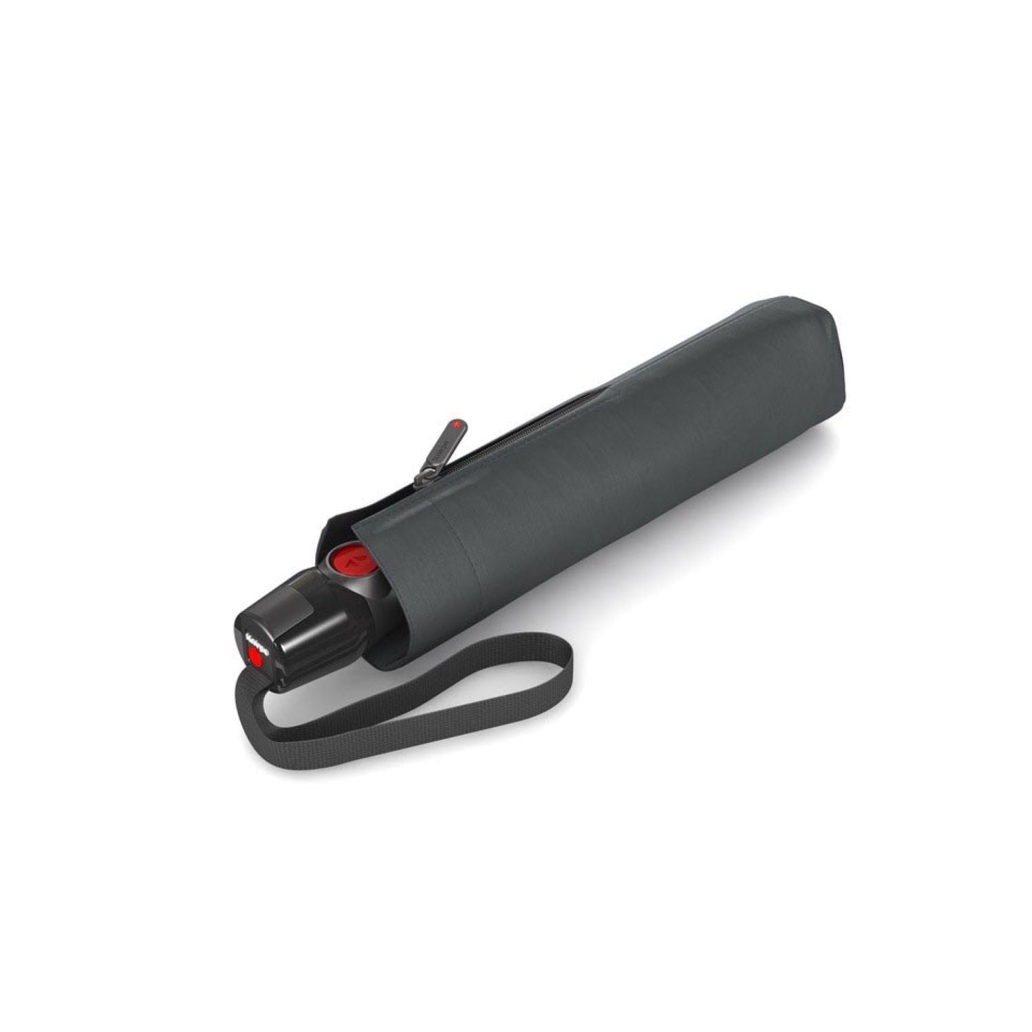 Knirps T.200 Medium Duomatic (UV Protection) - Dark Grey / Black Inner Coating