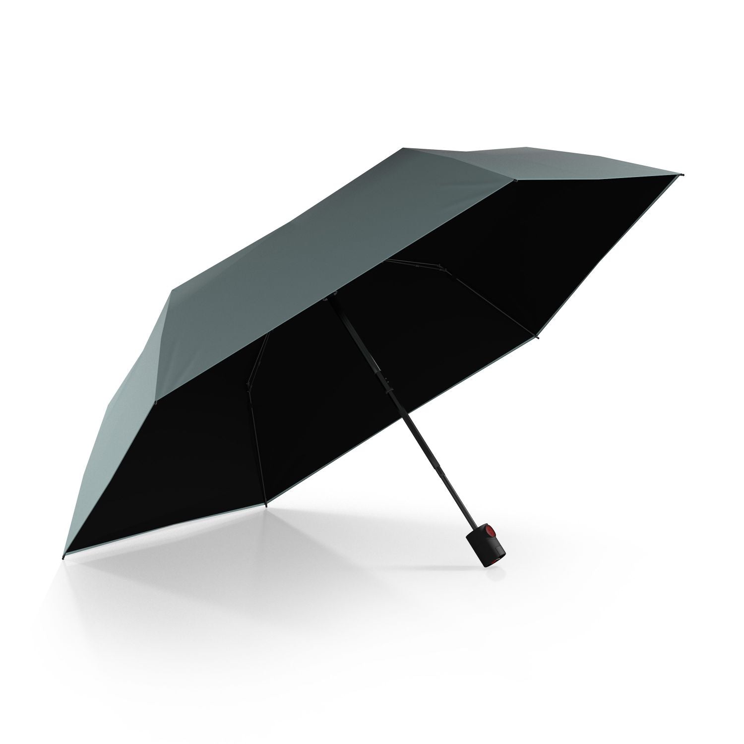 Knirps U.200 Ultraslim Duomatic (UV Protection) - Lake / Black Inner Coating