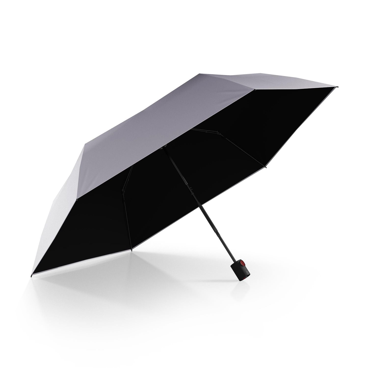 Knirps U.200 Ultraslim Duomatic (UV Protection) - Lilac / Black Inner Coating