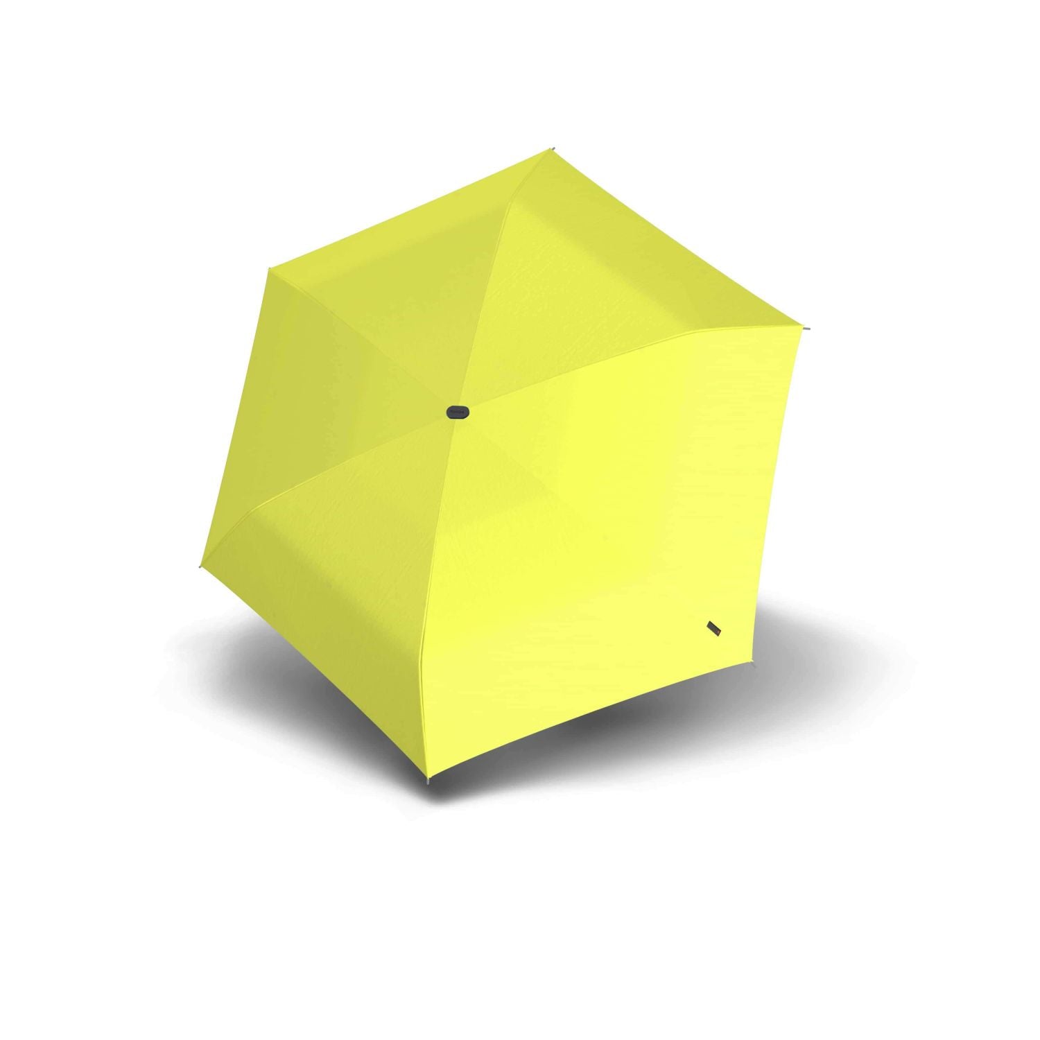 Knirps X4U Ultralight Slim Manual Umbrella With Eva Case - Neon Yellow