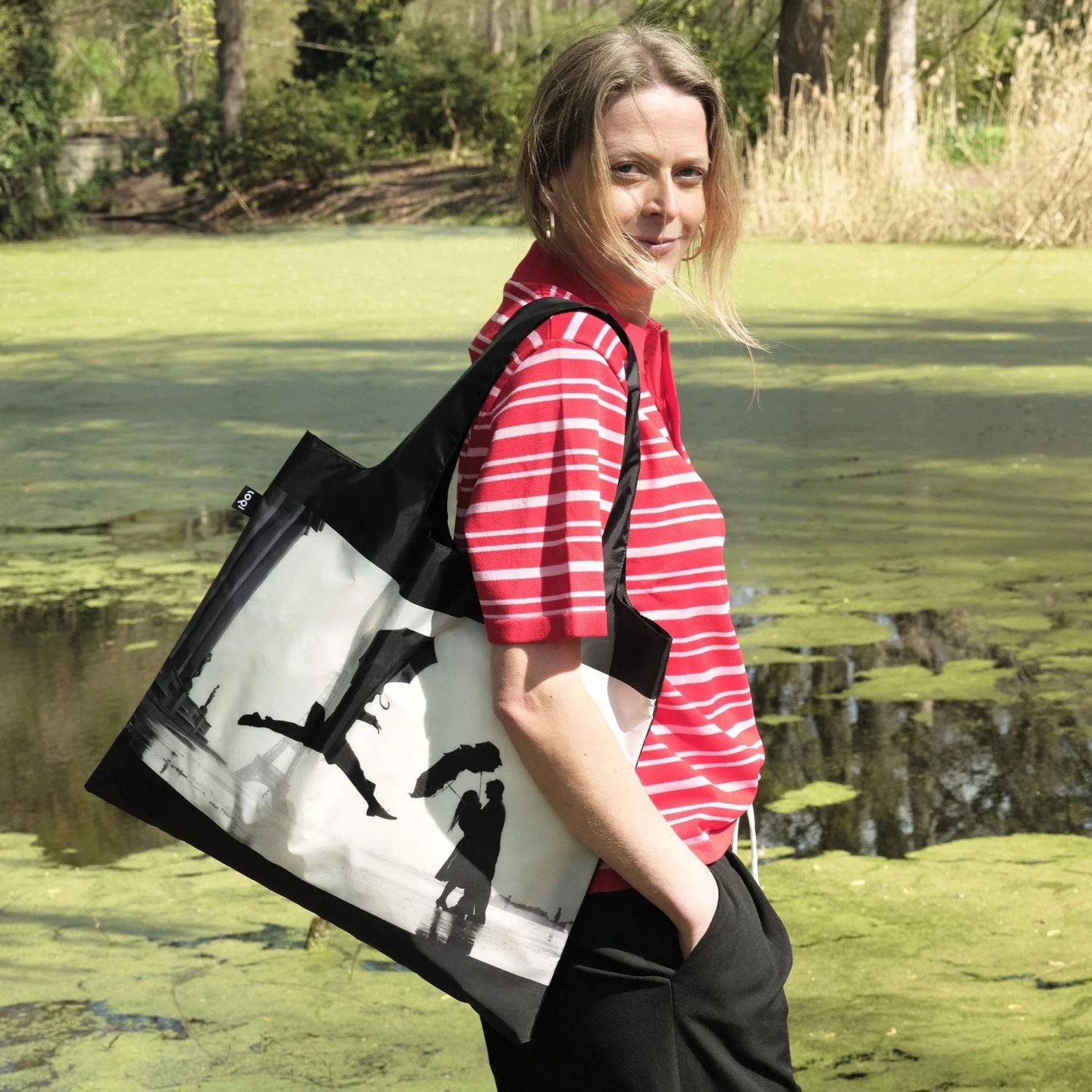 LOQI Museum Bag - Elliott Erwitt - Eiffel Tower Paris