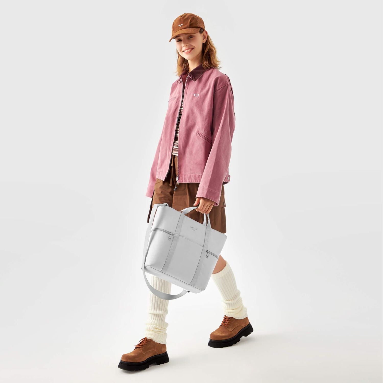 MAH Siro 11L 2Way Tote Bag - Light Grey