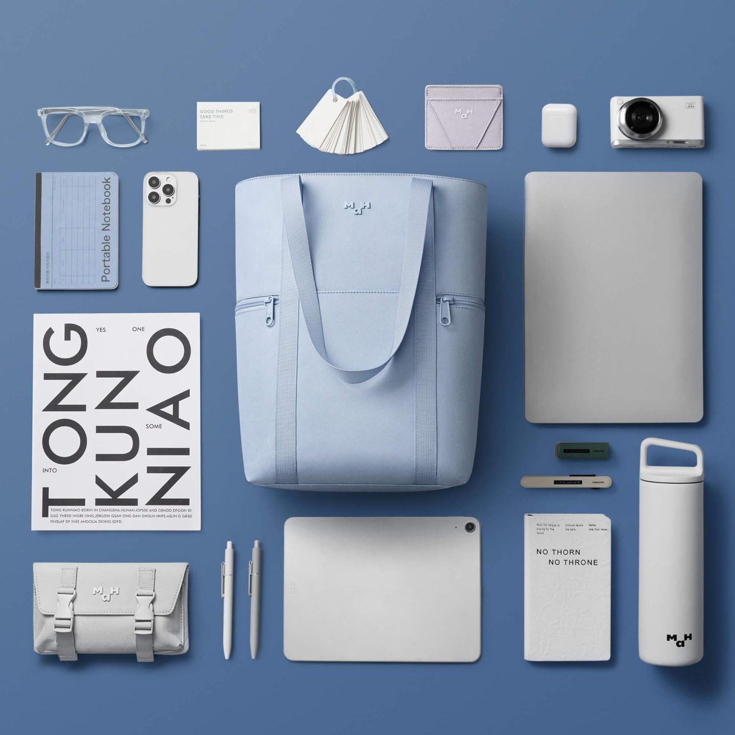 MAH Siro 14L 2Way Totepack - Cloud Blue