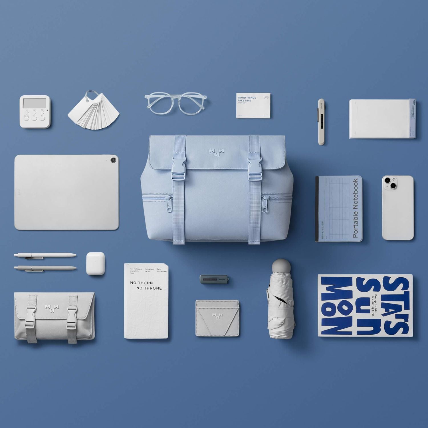 MAH Siro Cross Sling Bag - Cloud Blue