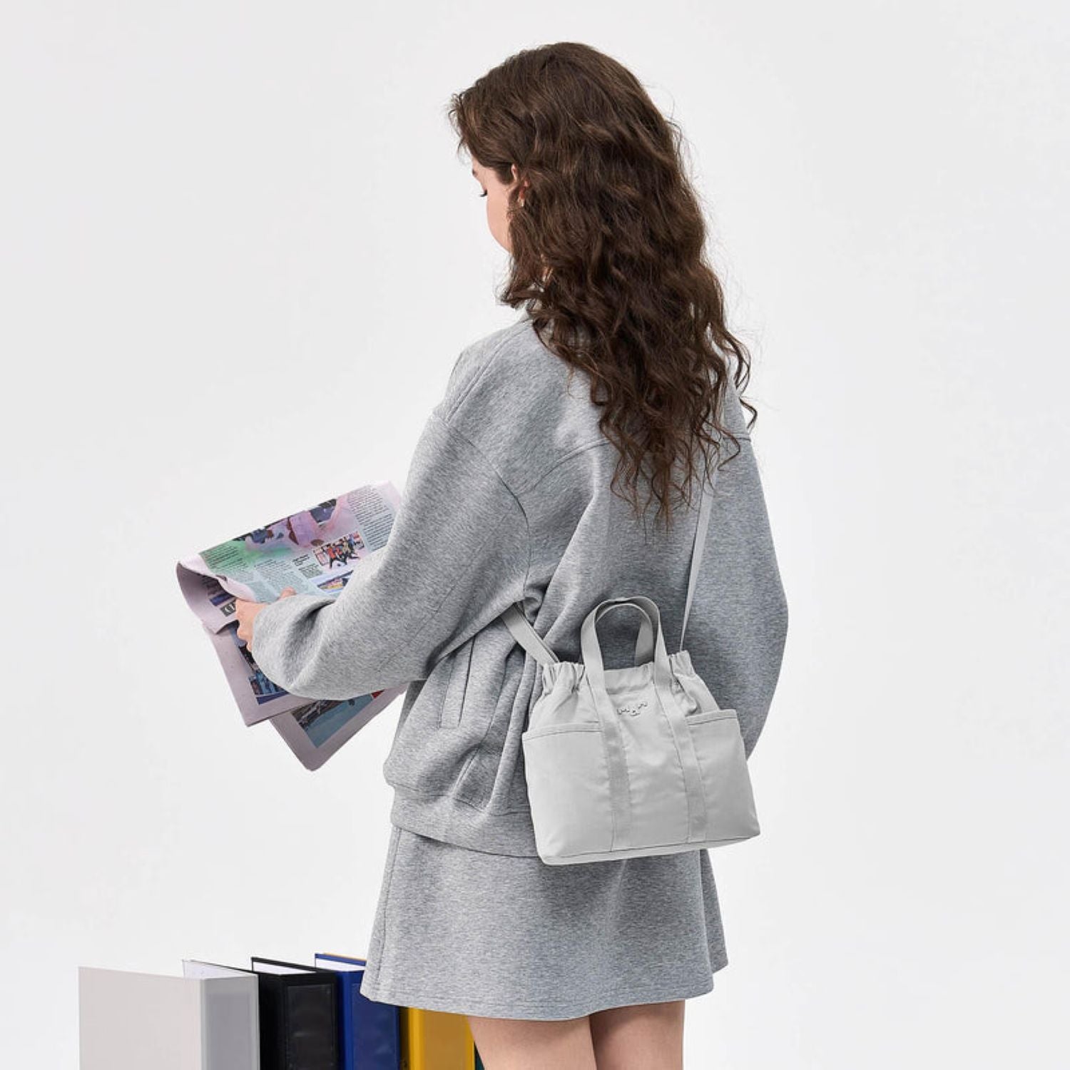 MAH Siro Go 3L Tote Bag - Light Grey