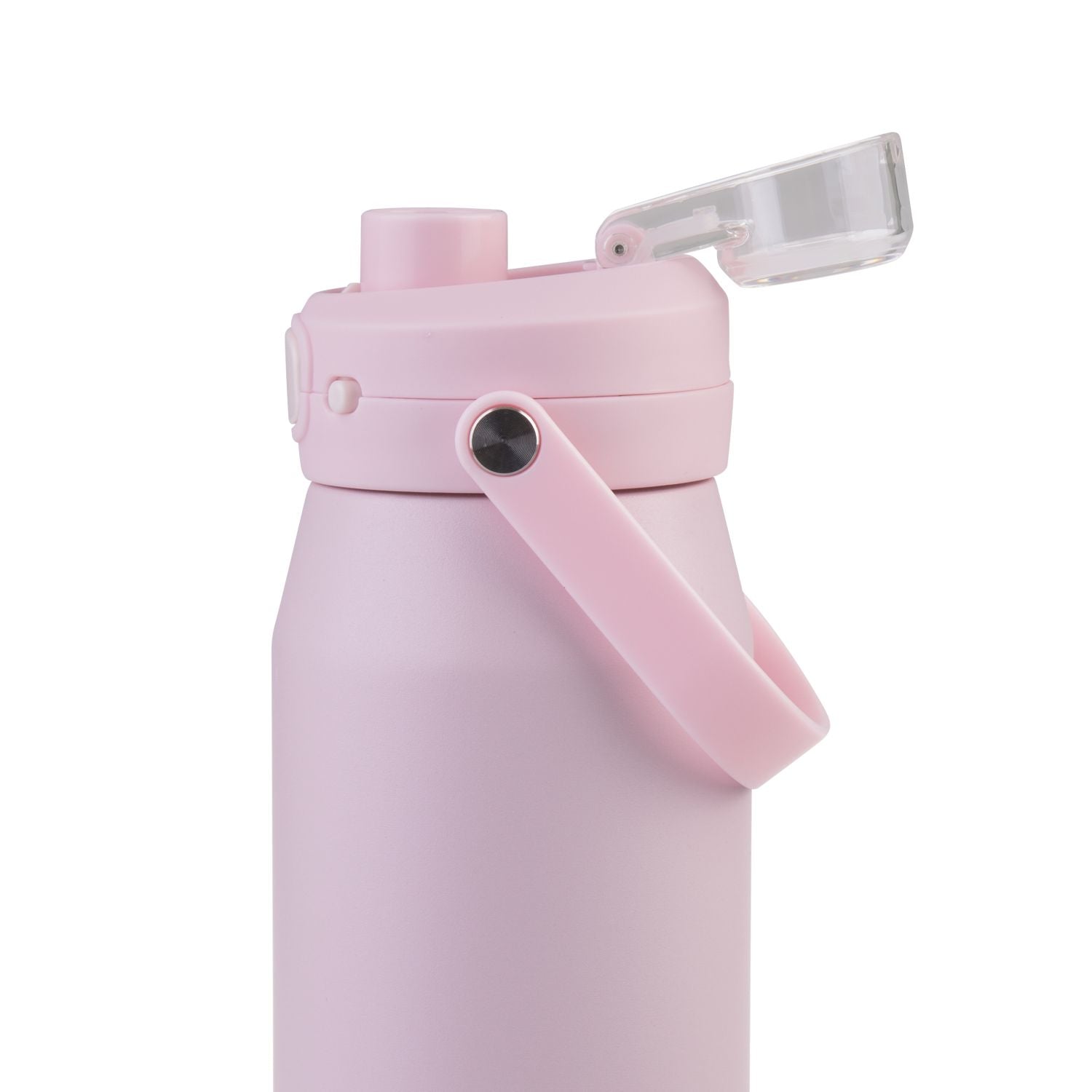 Oasis Ceramic S/S Triple Wall Capri Quick Release Drink Bottle Cap Only - Pink Lemonade