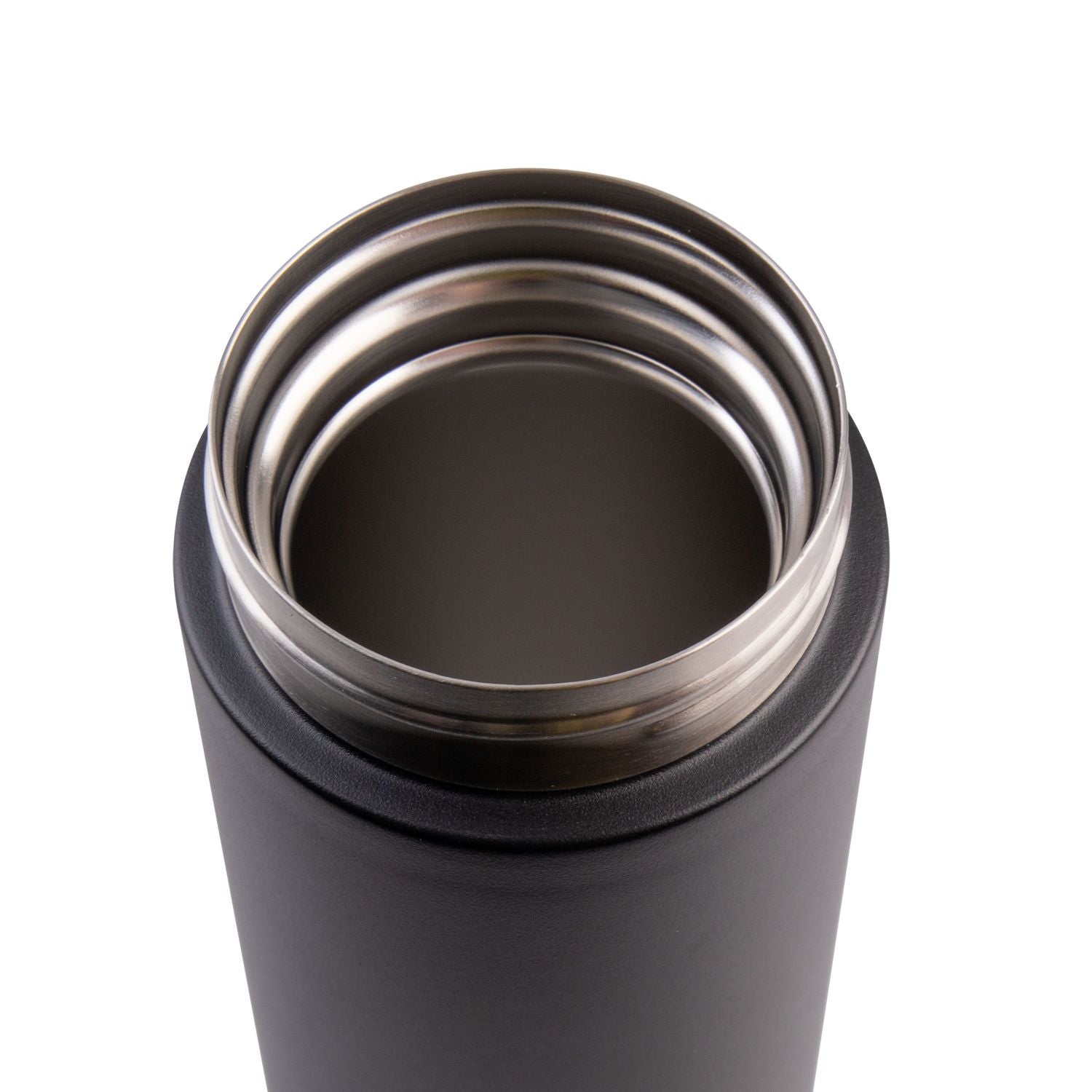 Oasis S/S Flip-Top With Lock Vacuum Flask 480ML - Black