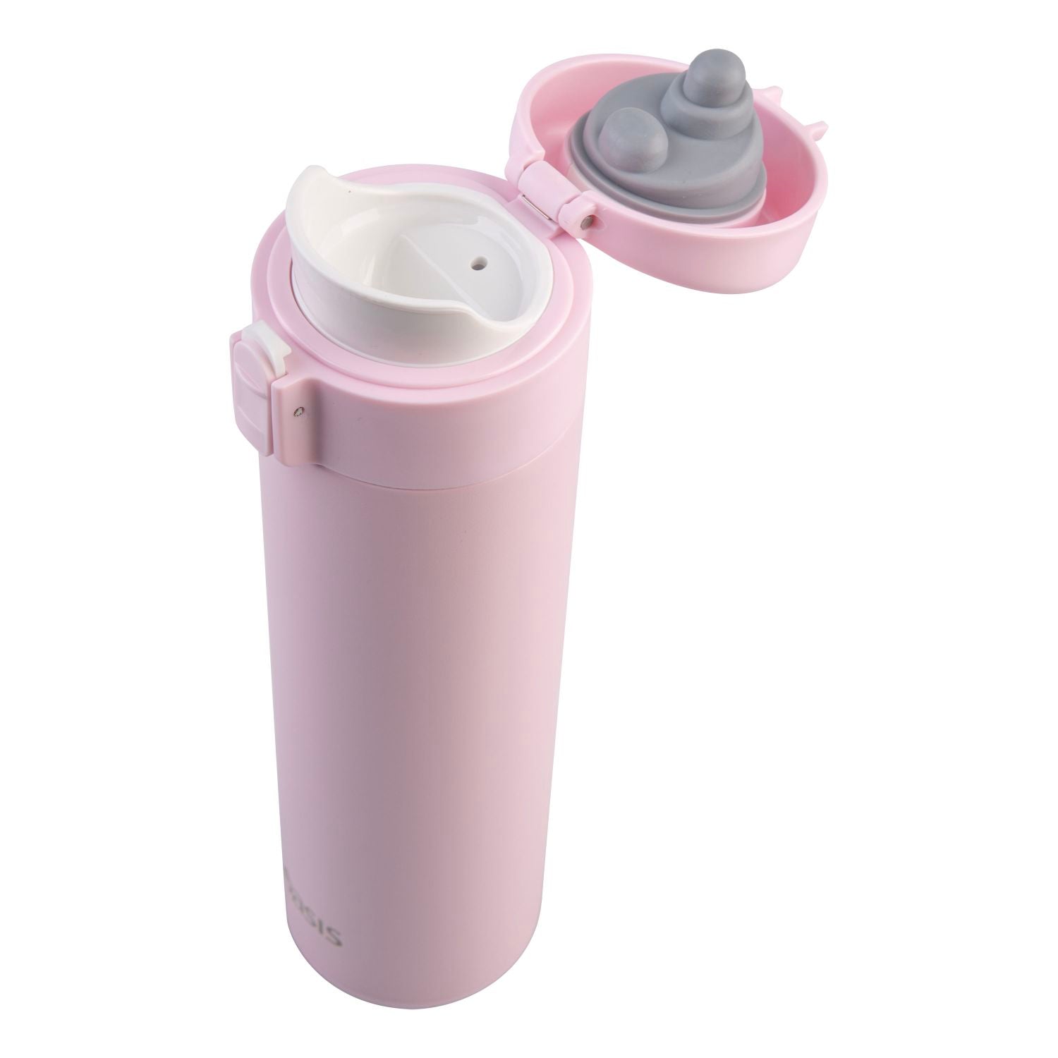 Oasis S/S Flip-Top With Lock Vacuum Flask 480ML - Pink Lemonade
