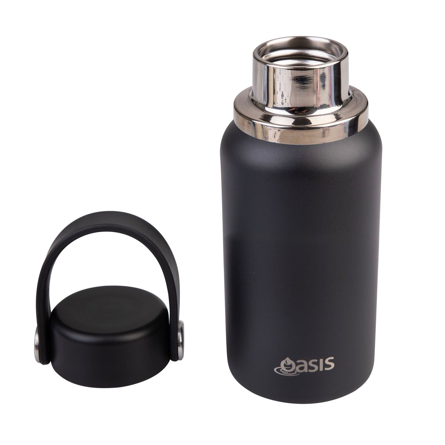 Oasis S/S Insulated Mini Bottle 200ML - Black