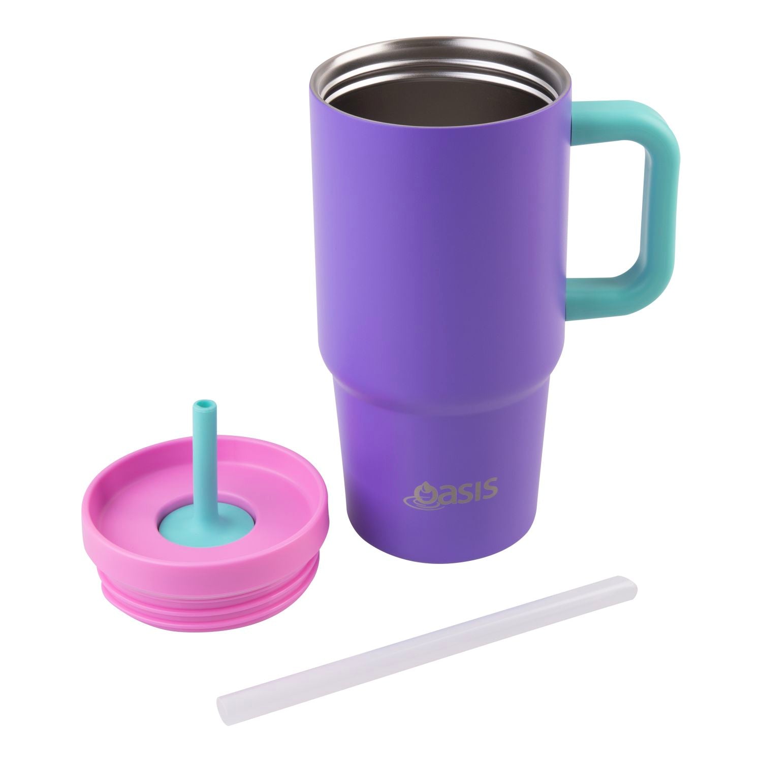 Oasis S/S Insulated Mini Commuter Travel Tumbler 700Ml Cap Only - Mermaid Purple