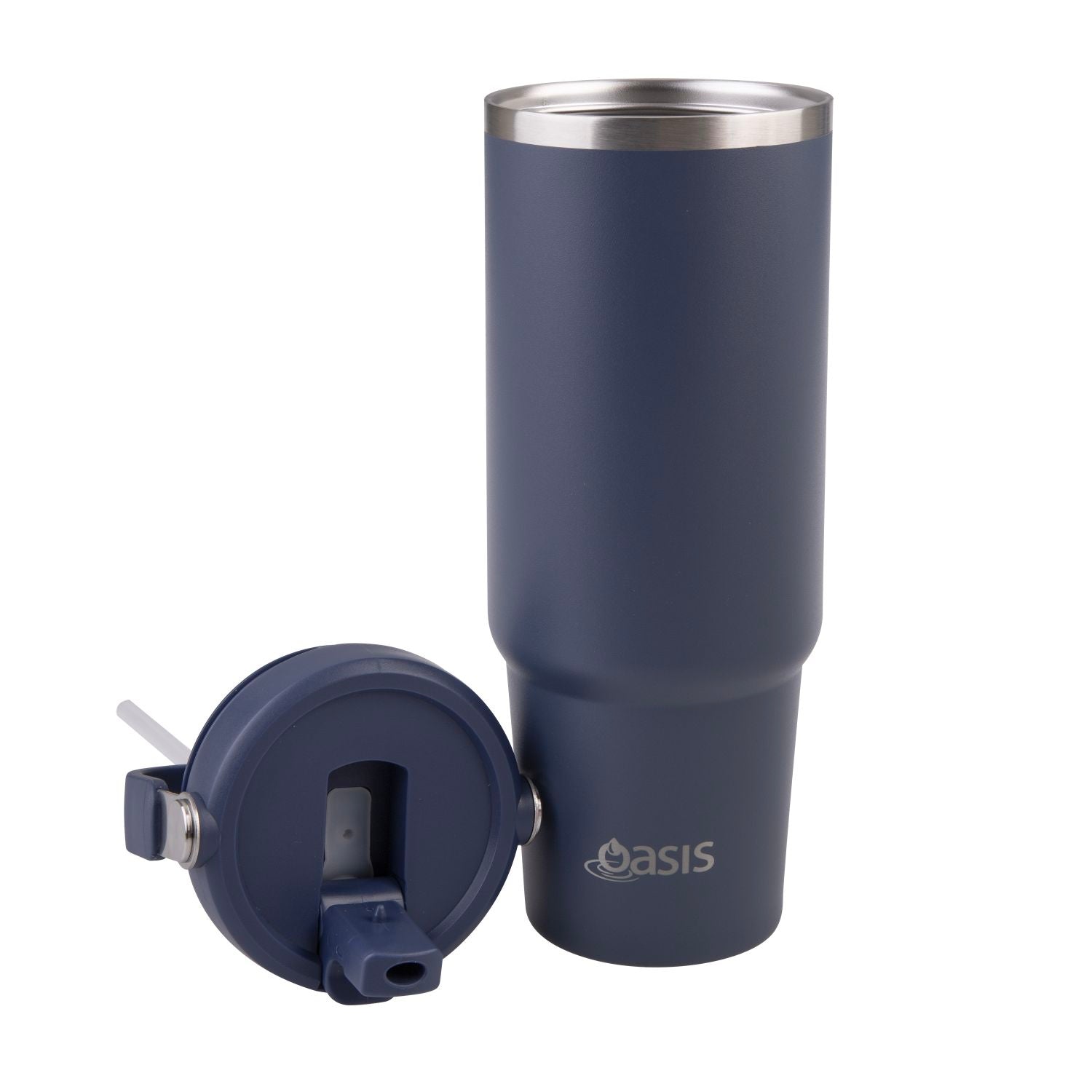 Oasis S/S Insulated Voyager Carry Tumbler Cap Only - Indigo