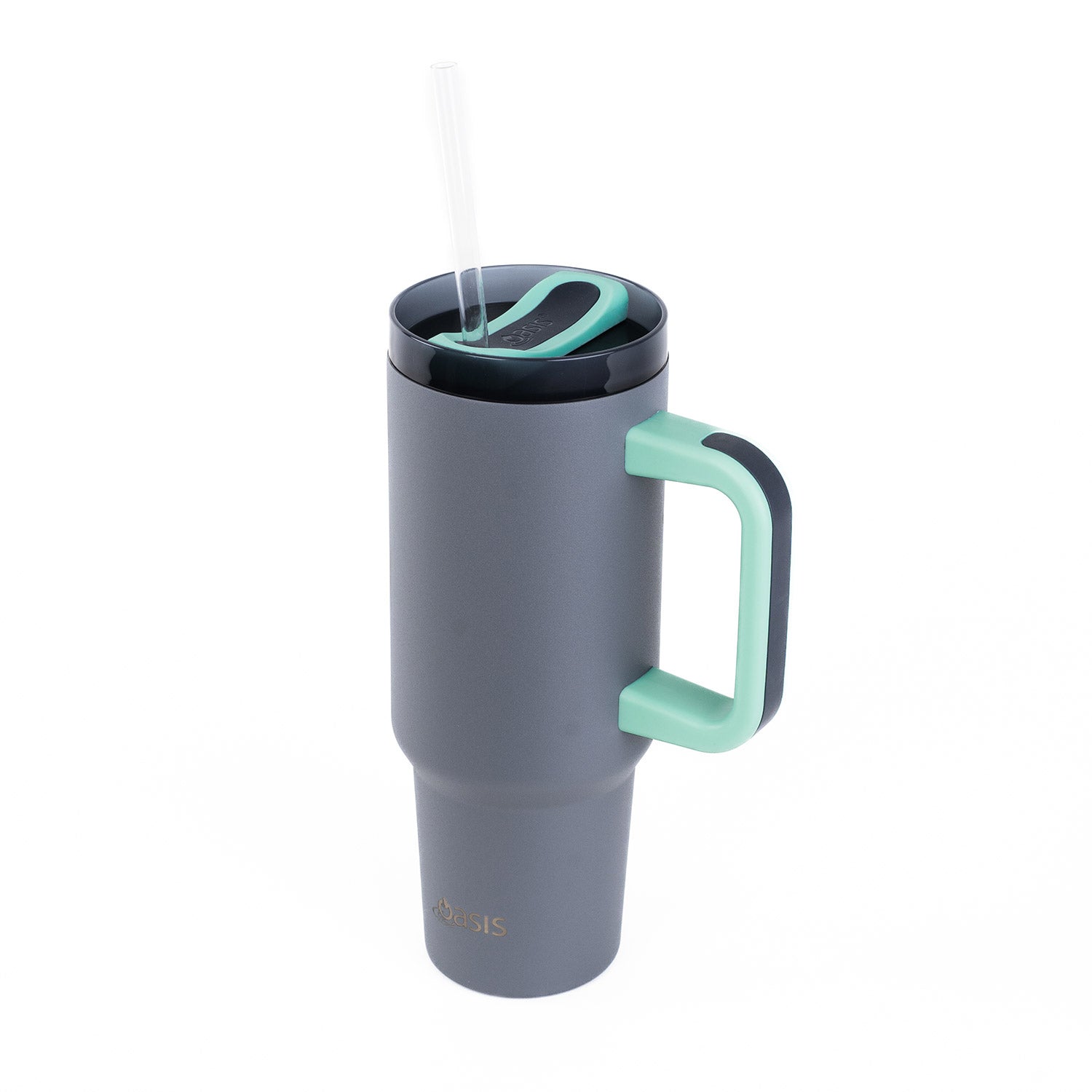 Oasis Stainless Steel Insulated Commuter Travel Tumbler 1.2L - Stone