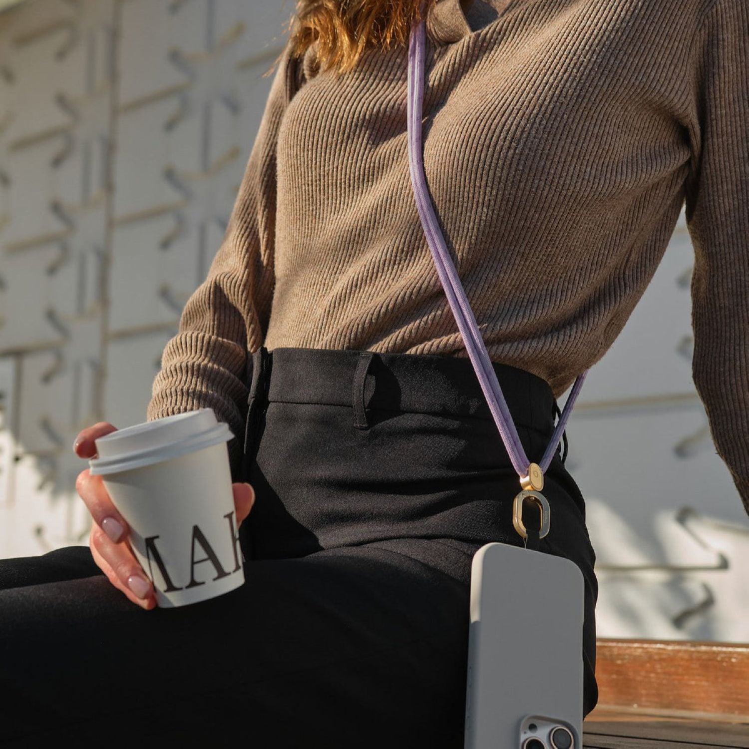 Orbitkey Crossbody Phone Strap (Lilac)