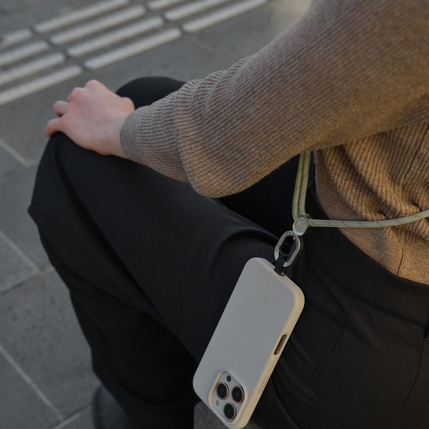 Orbitkey Crossbody Phone Strap (Stone)