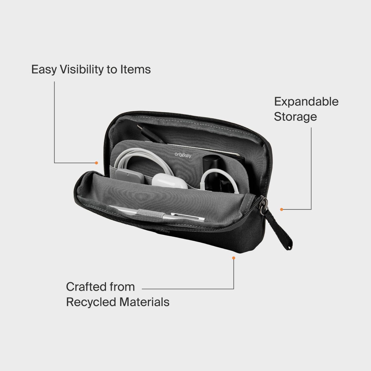 Orbitkey Desk Pouch (Black)