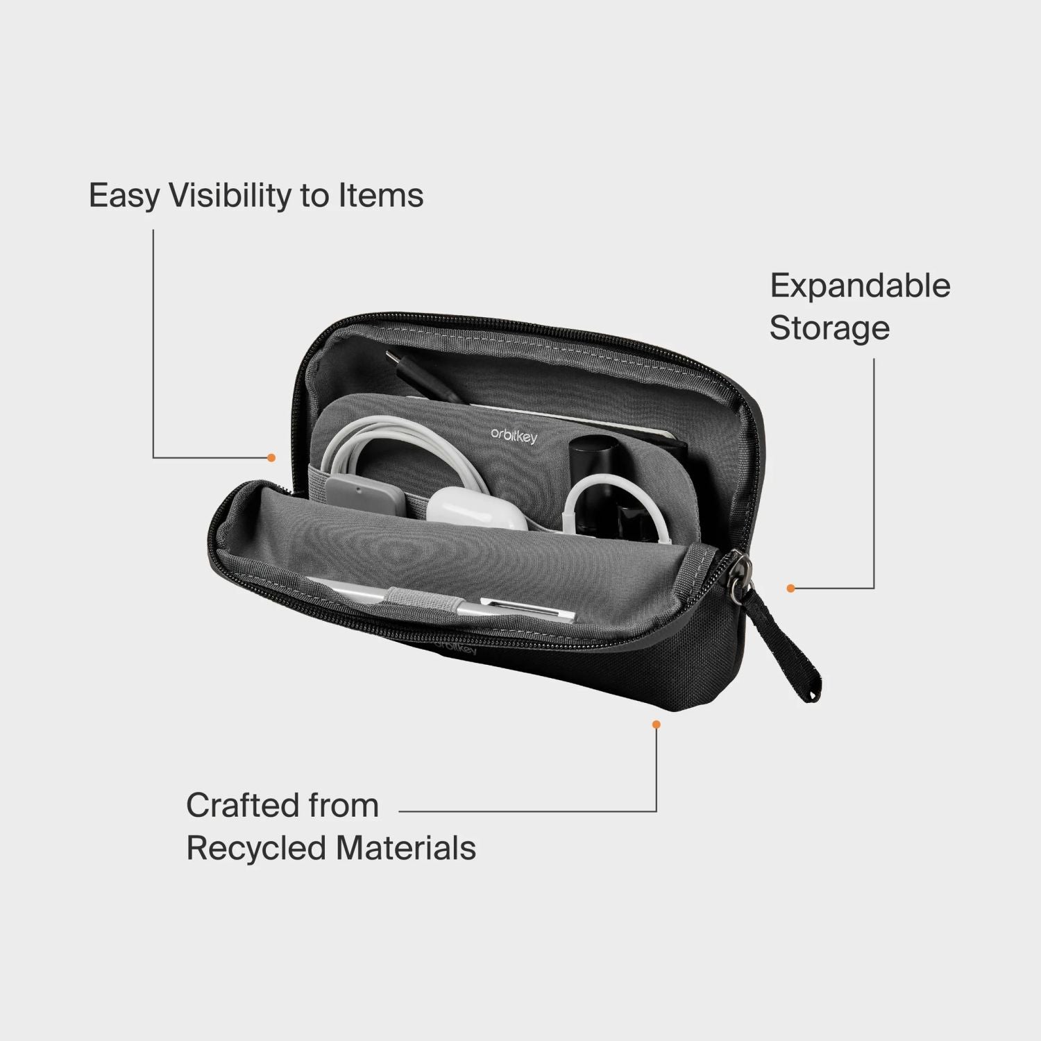 Orbitkey Desk Pouch (Olive)