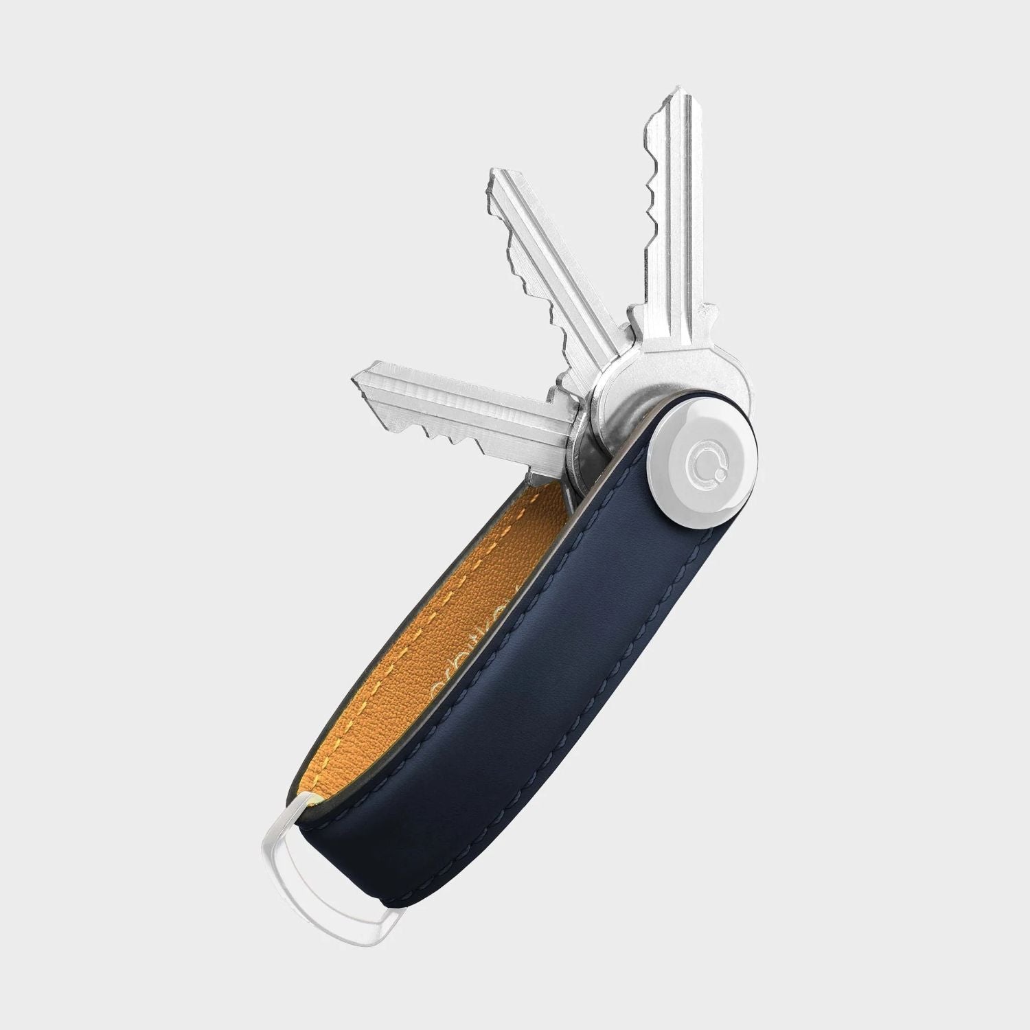 Orbitkey Matte Leather Key Organiser (Dusk)