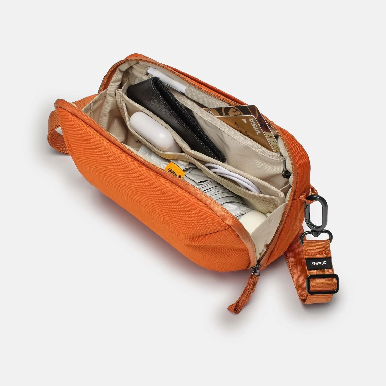 Orbitkey Travel Sling Bag 3L (Terracotta)