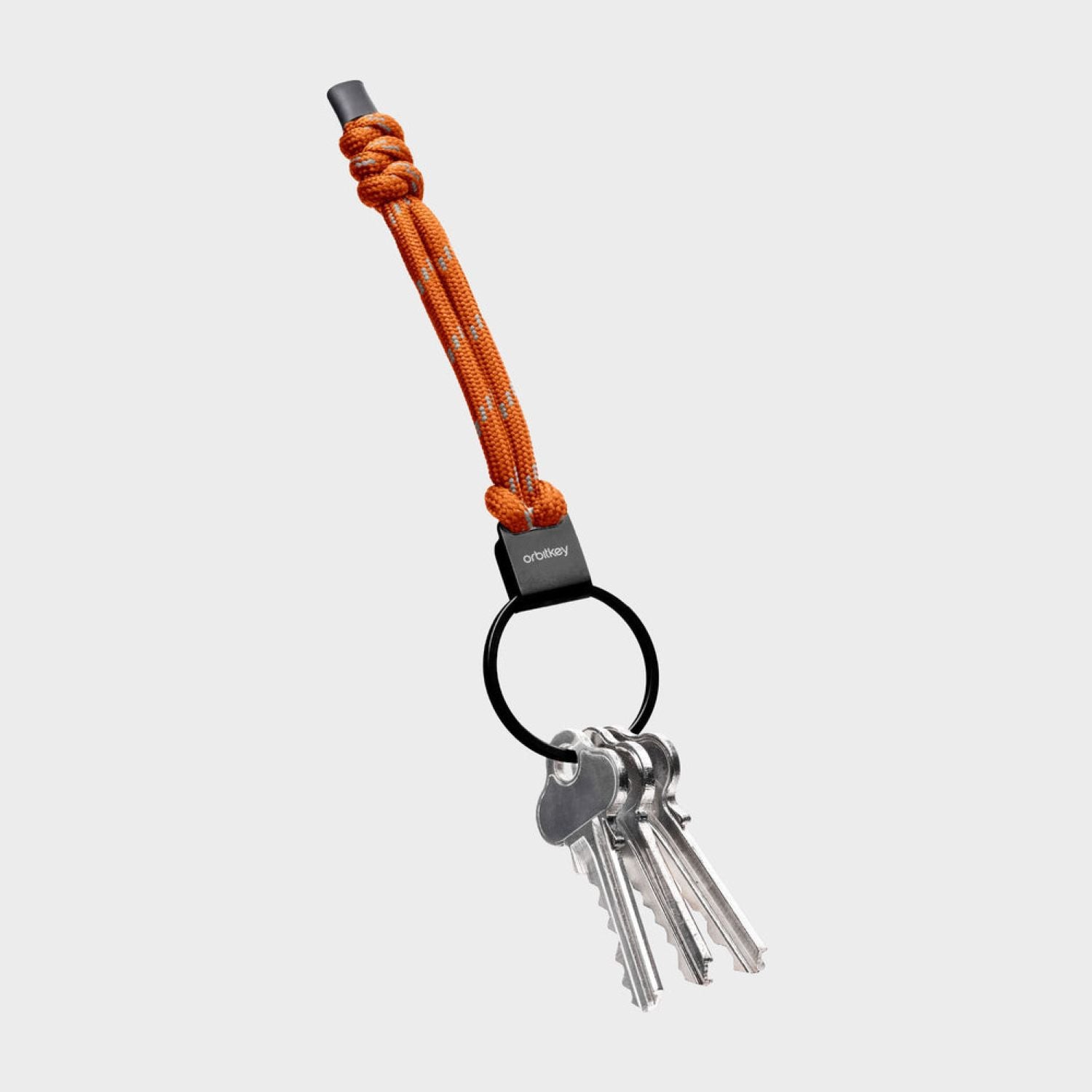 Orbitkey Urban Loop Keychain Leather (Tangerine)