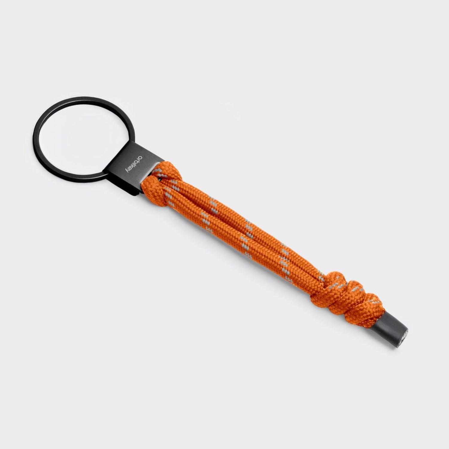 Orbitkey Urban Loop Keychain Leather (Tangerine)
