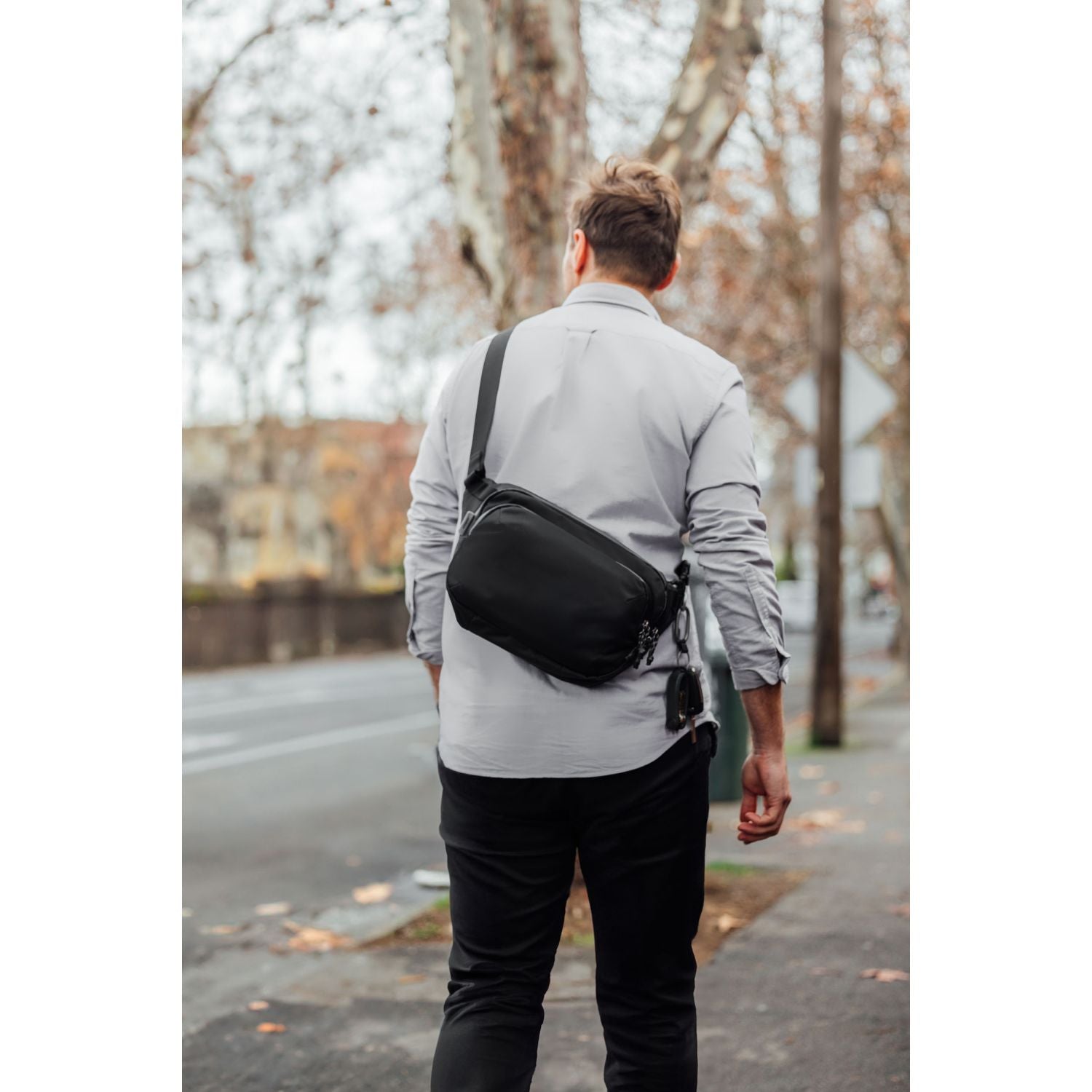 Orbitkey Urban Sling Bag Plus 6L (Stone)