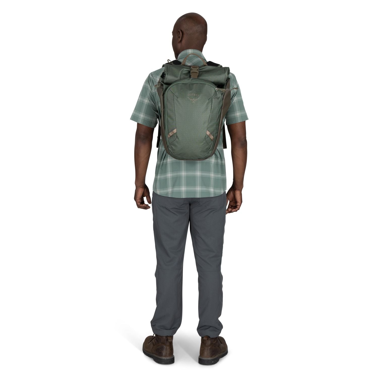 Osprey Transporter Roll Top Pack O/S - Raven Black