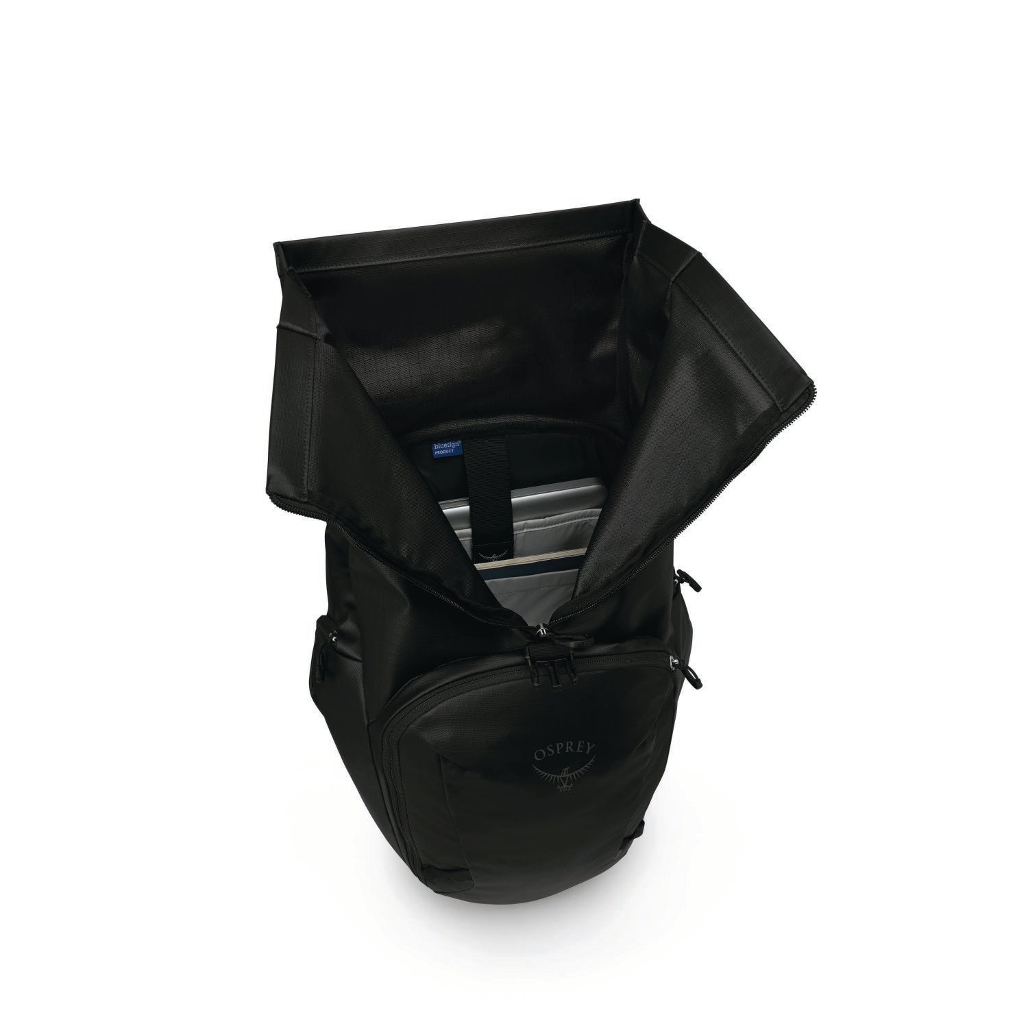 Osprey Transporter Roll Top Pack O/S - Raven Black