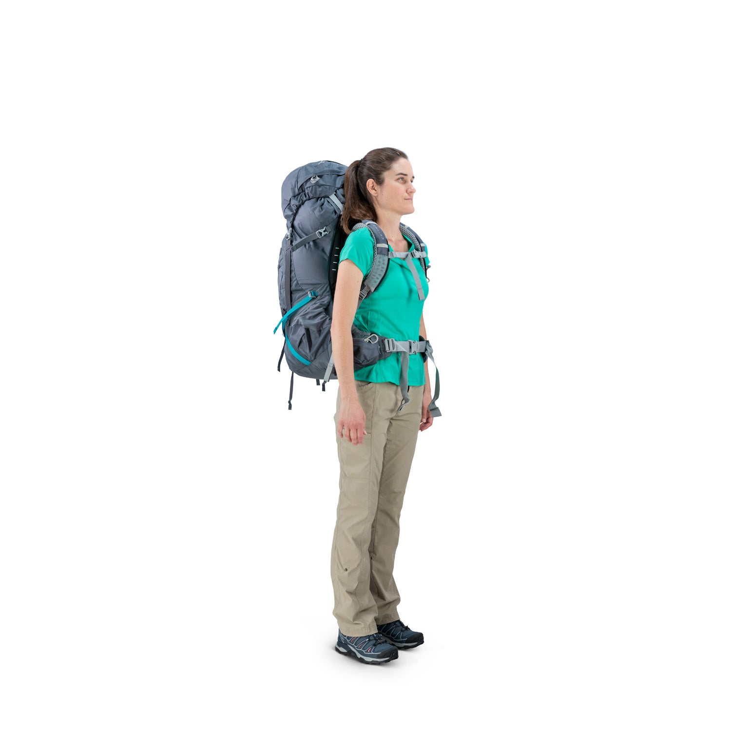 Osprey Aura AG 65 Backpack - Extra Small - Women's Backpacking (Challenger Blue)