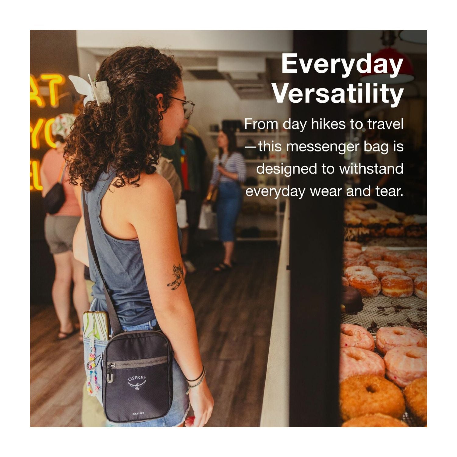 Osprey Daylite Small Crossbody Bag O/S - Black