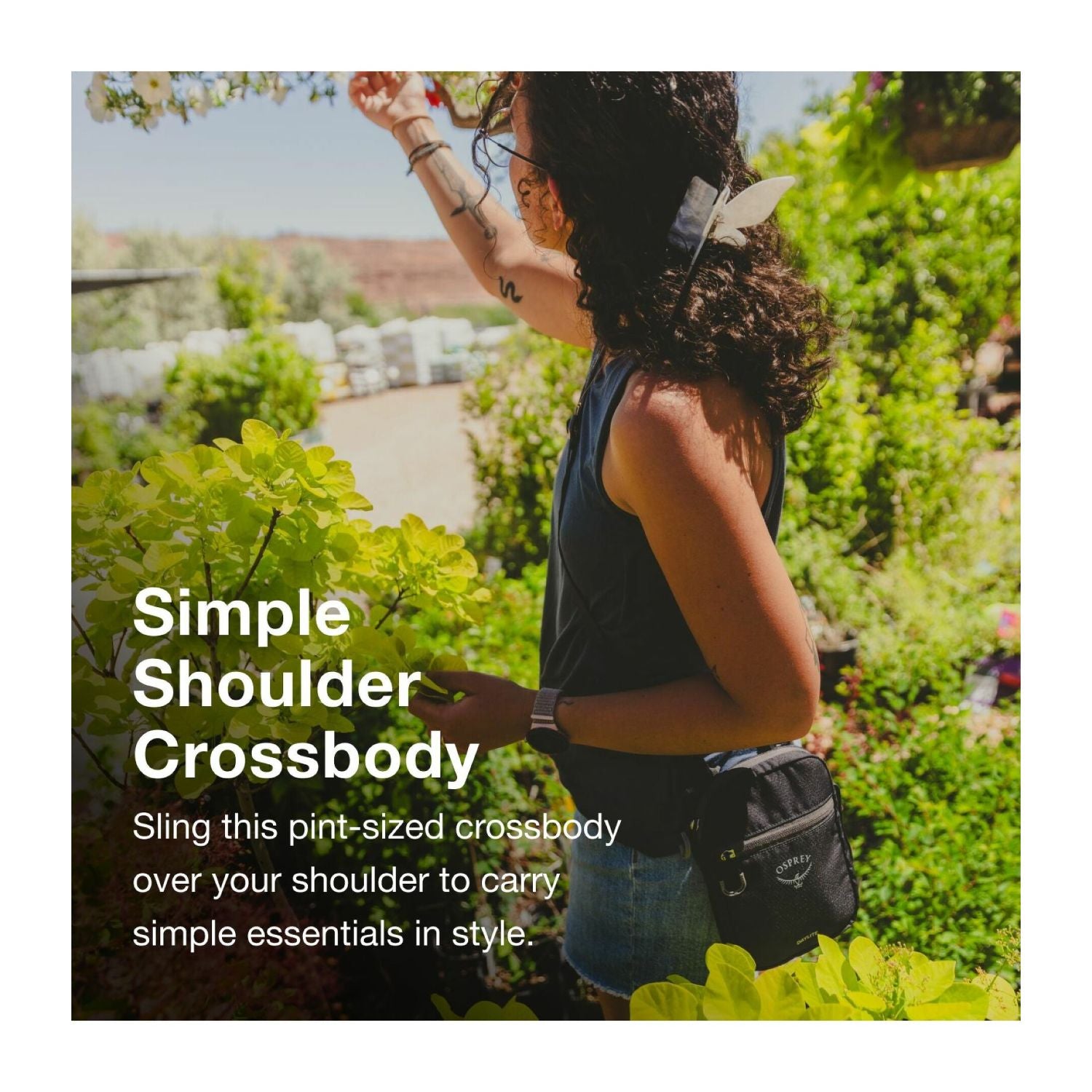 Osprey Daylite Small Crossbody Bag O/S - Black