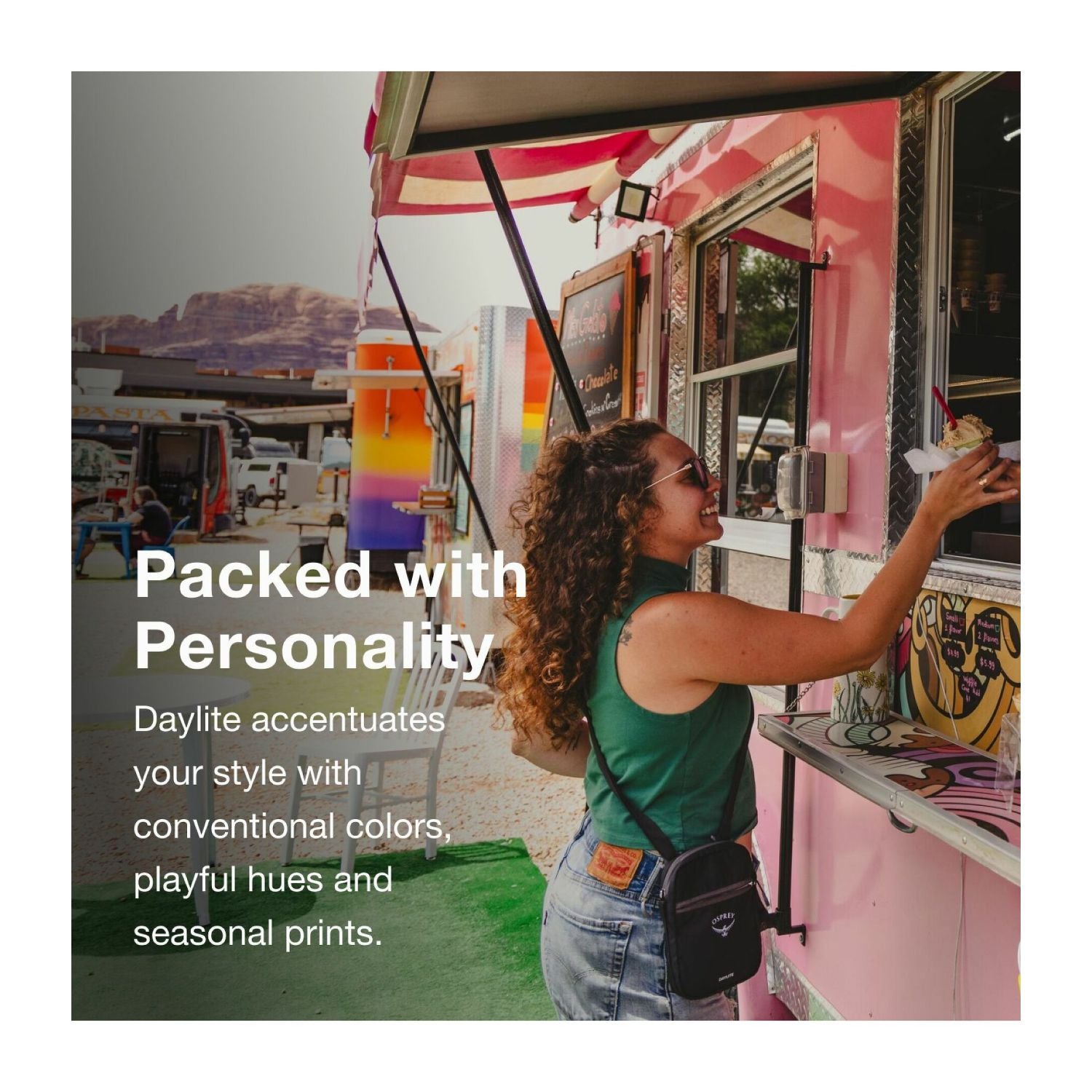 Osprey Daylite Small Crossbody Bag O/S - Tan Concrete