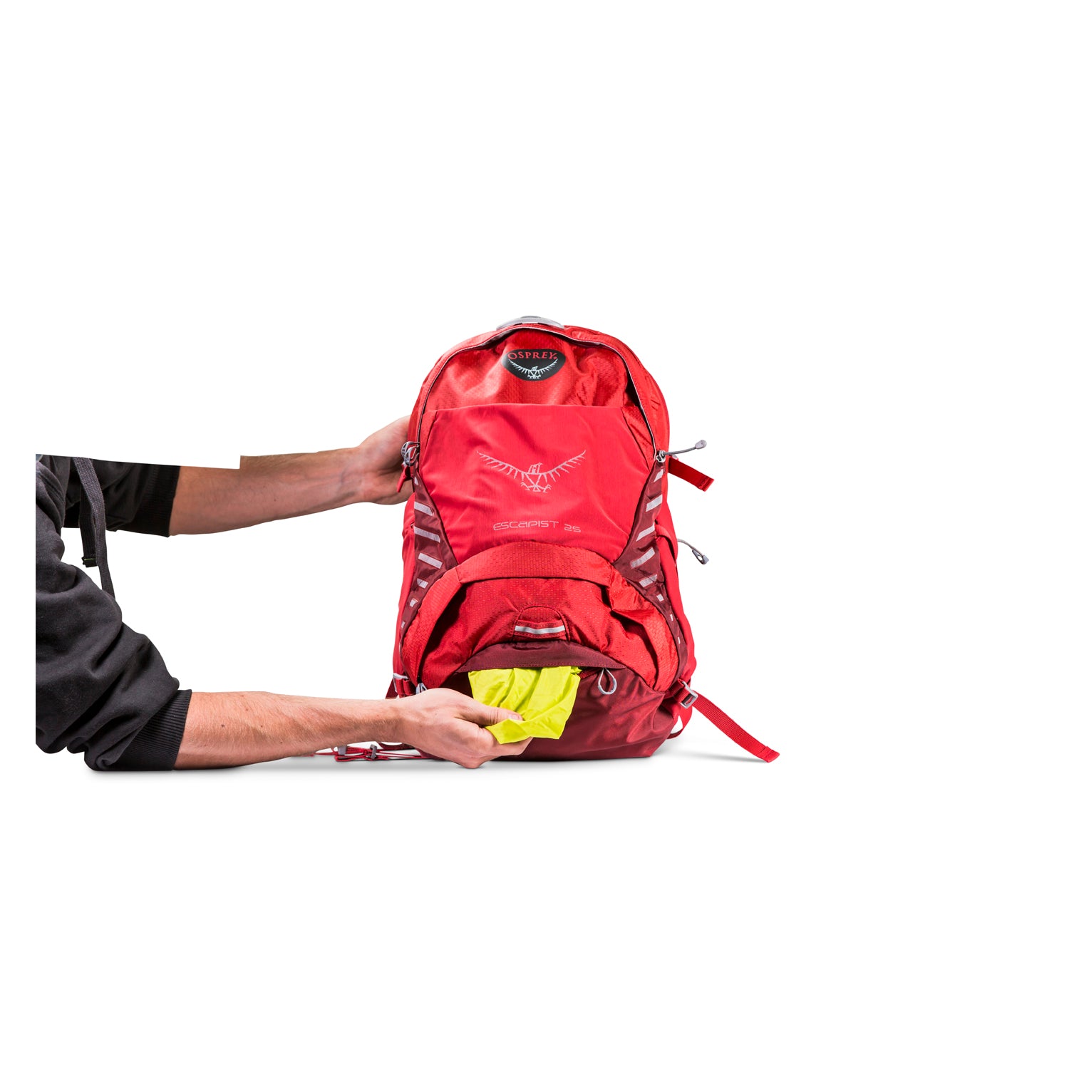 Osprey Escapist 25 Backpack - Medium/Large - Day Hiking - Biking (Black)