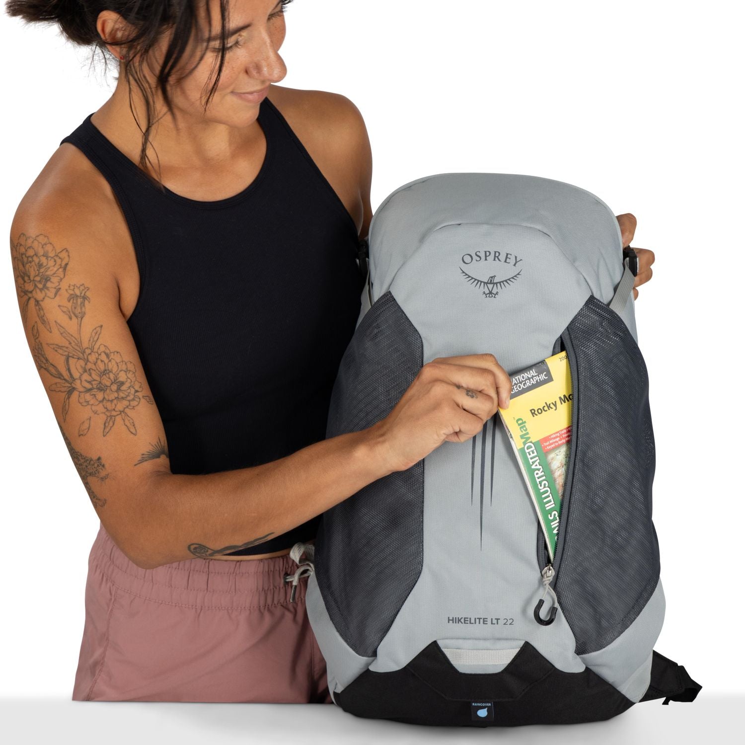 Osprey Hikelite Lt 22 Backpack O/S - Tundra Green