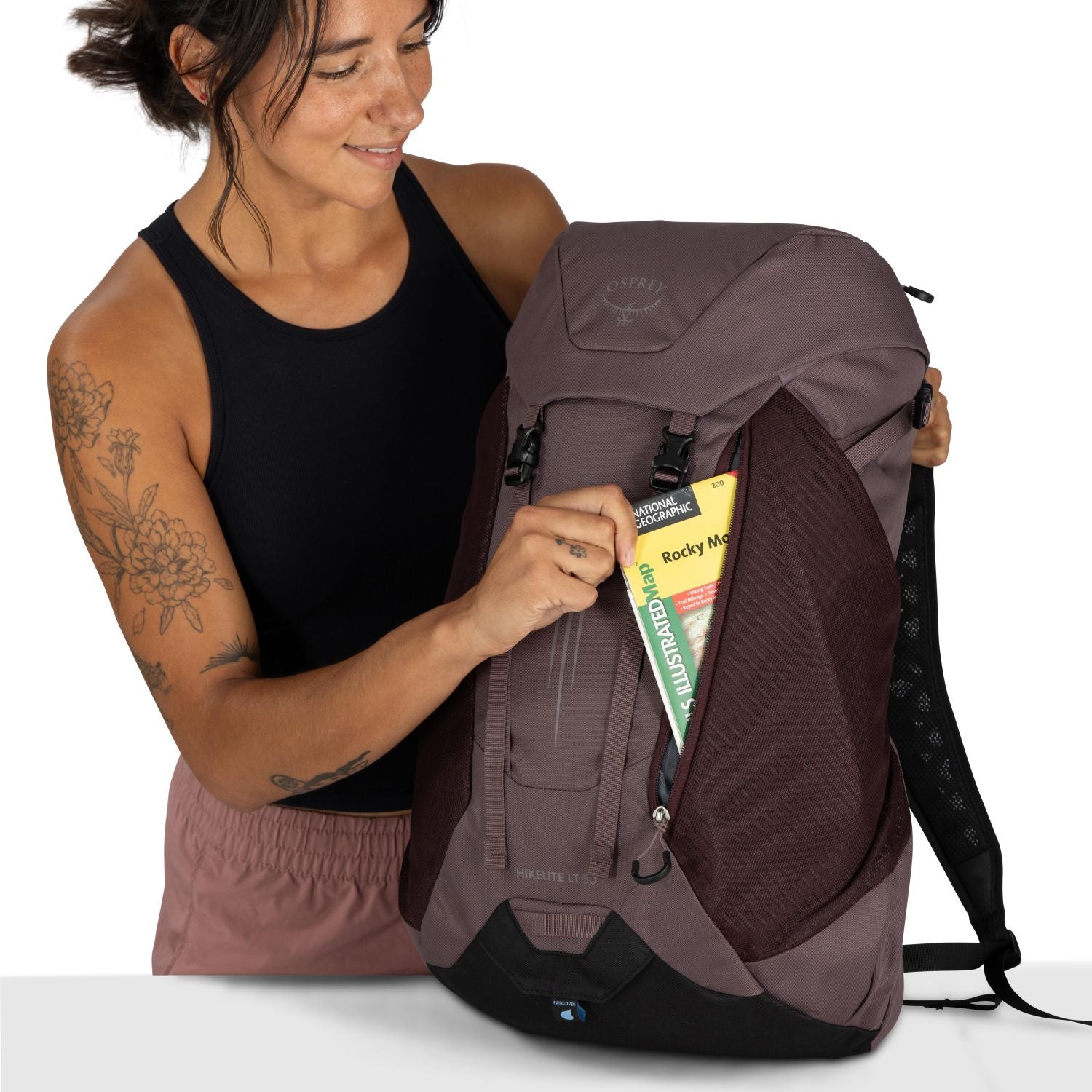 Osprey Hikelite Lt 30 Backpack O/S - Black