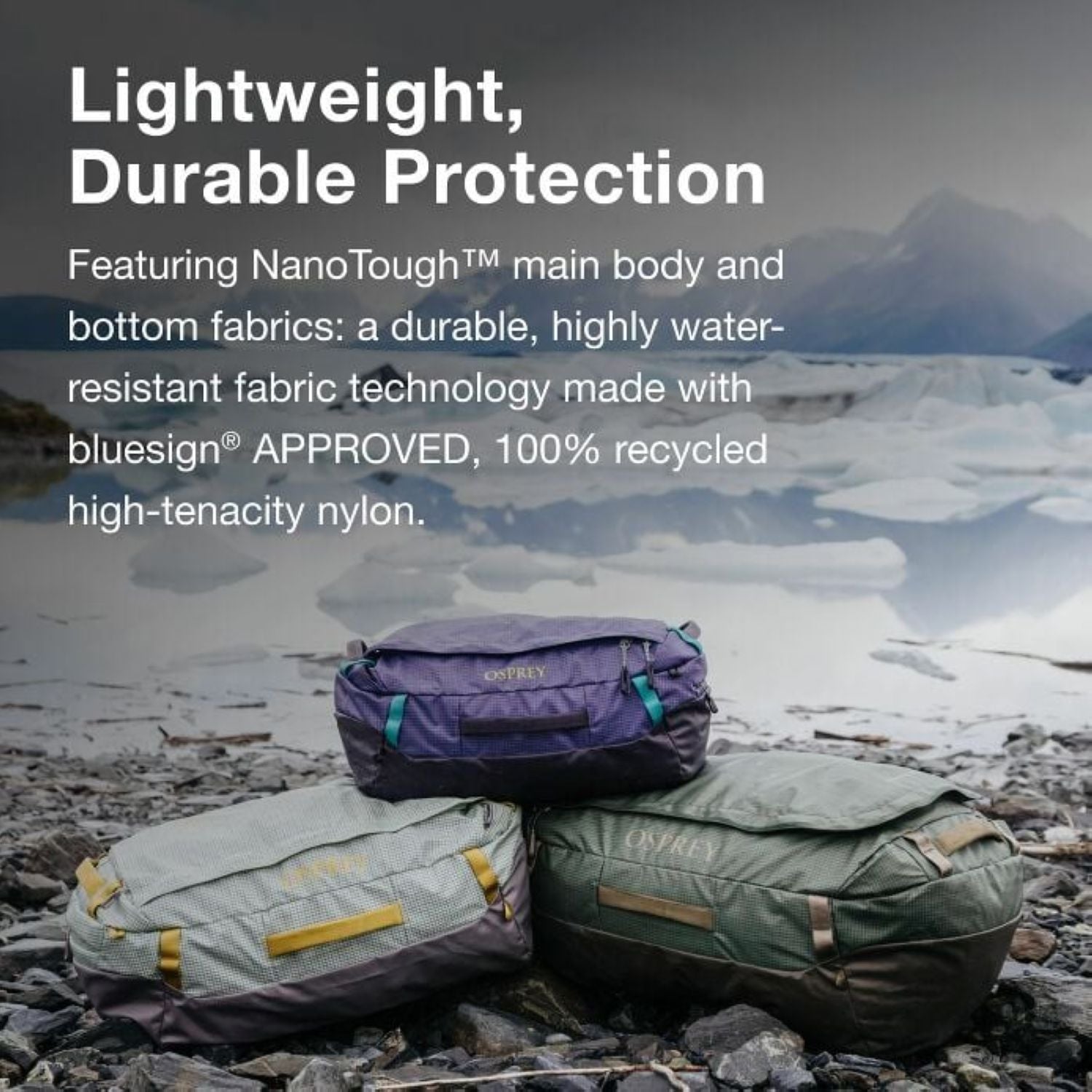 Osprey Transporter Duffel 120 O/S - Raven Black