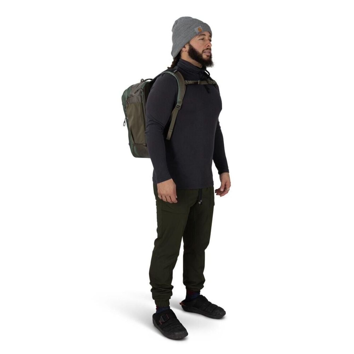 Osprey Transporter Travel Pack 26+6 O/S - Raven Black