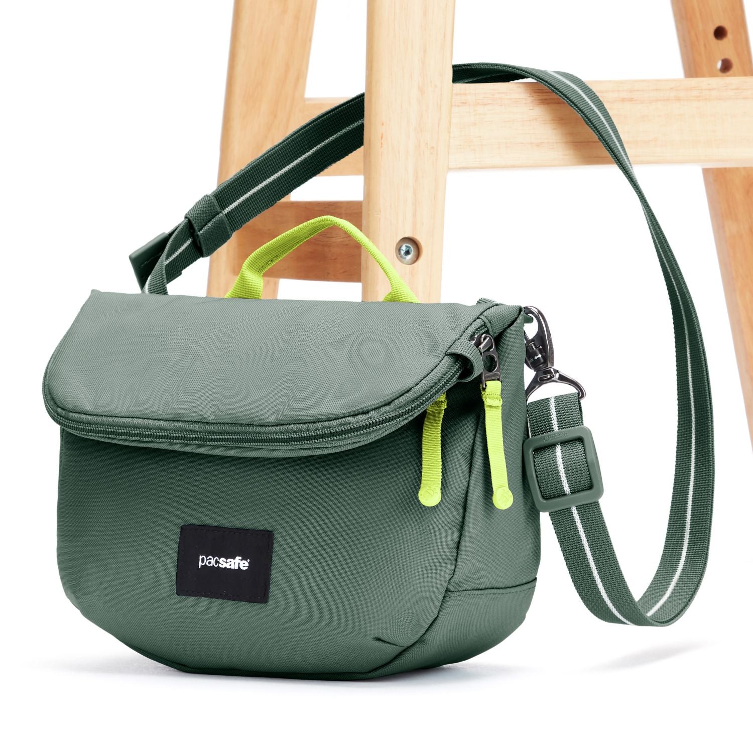 Pacsafe Go Anti-Theft Saddle Crossbody (Spruce Green)