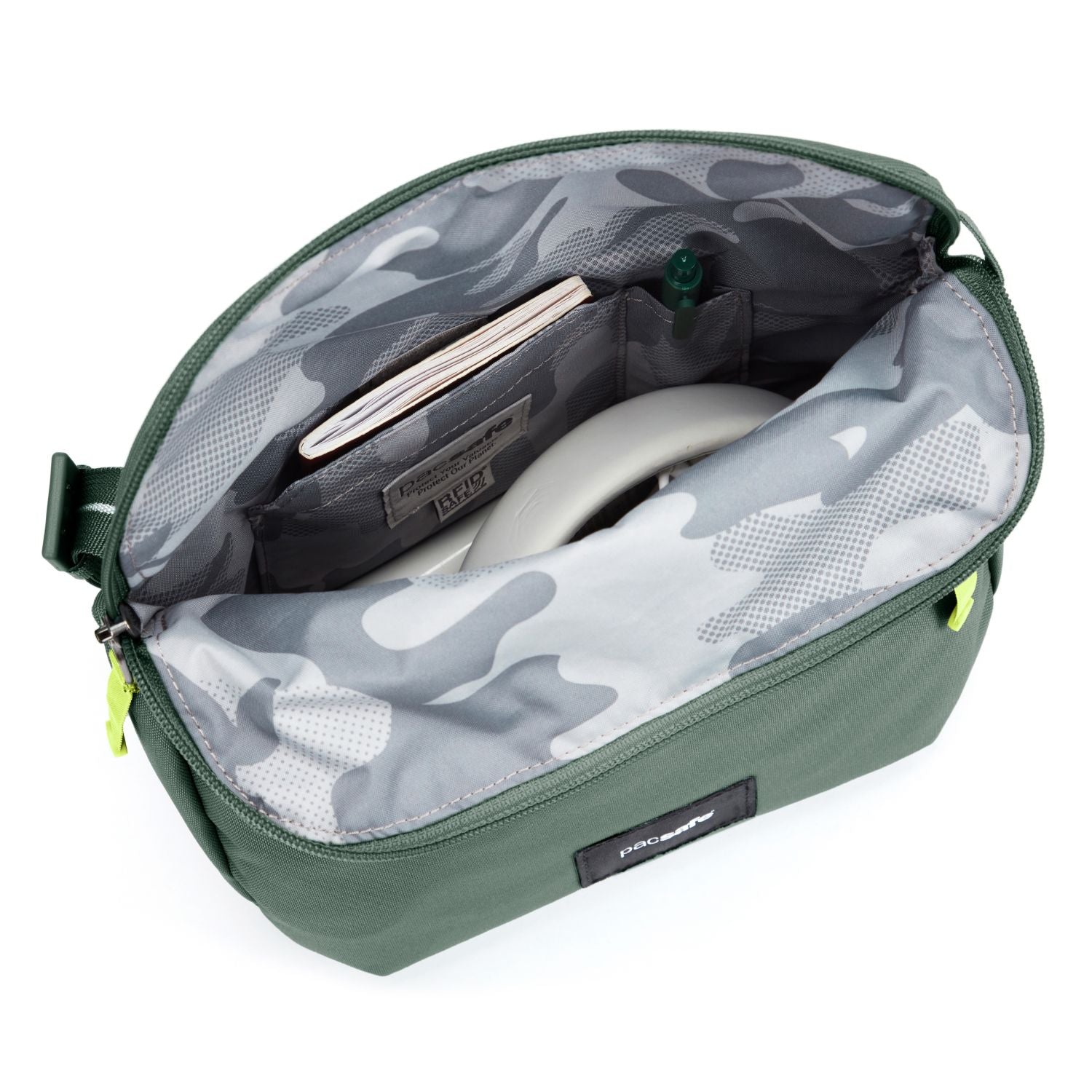 Pacsafe Go Anti-Theft Saddle Crossbody (Spruce Green)