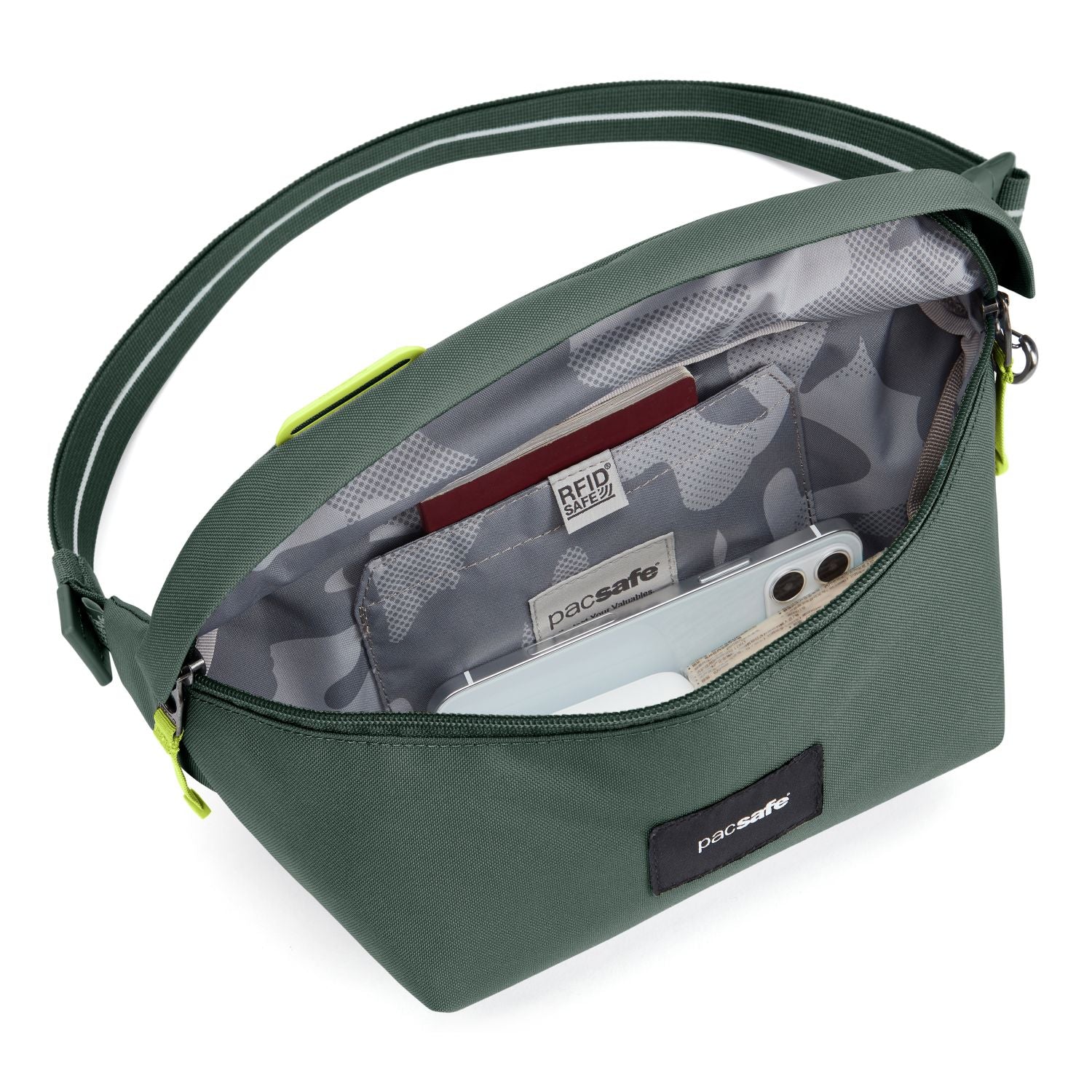 Pacsafe Go Anti-Theft Sling Pack - Spruce Green