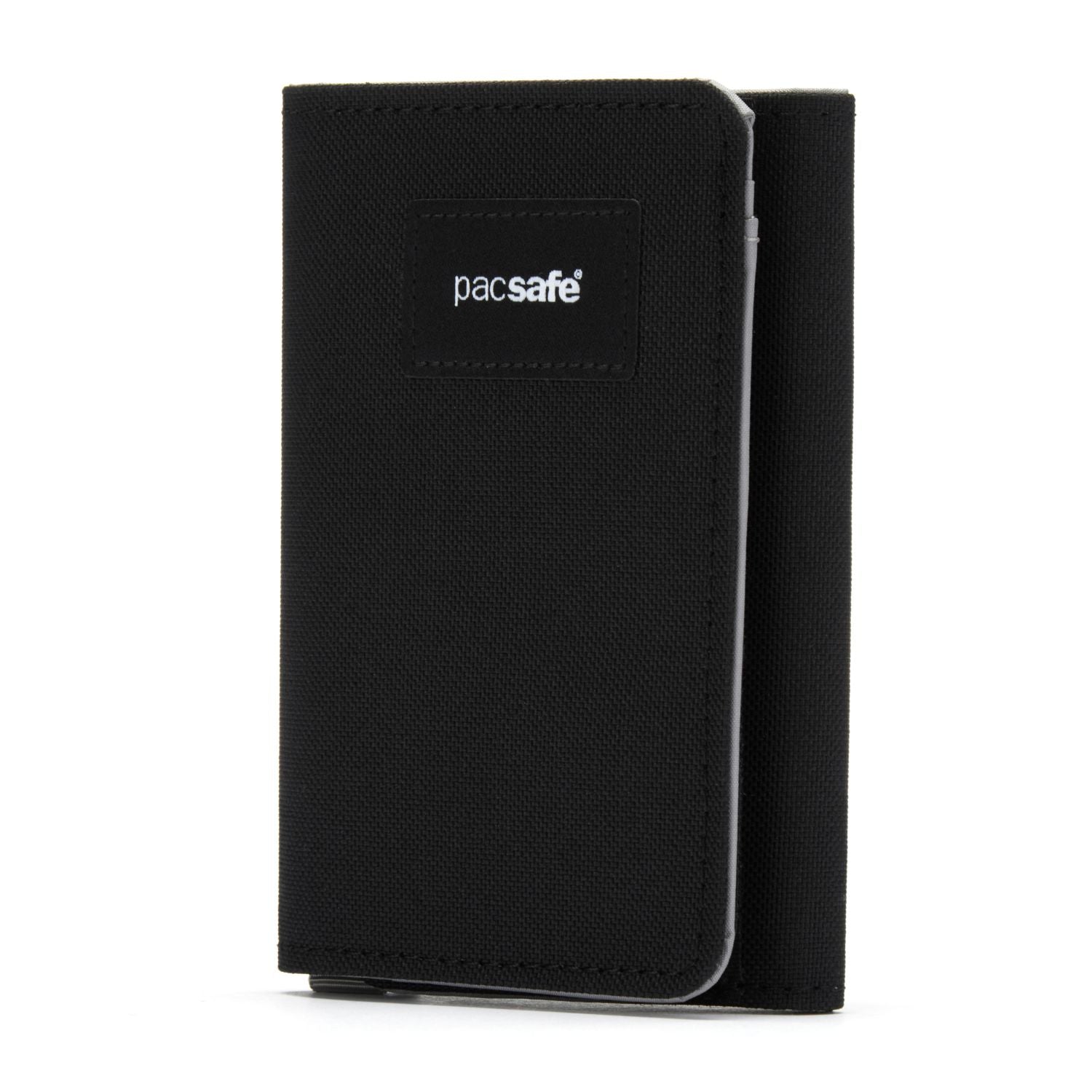 Pacsafe RFIDsafe RFID Blocking Trifold Wallet - Jet Black
