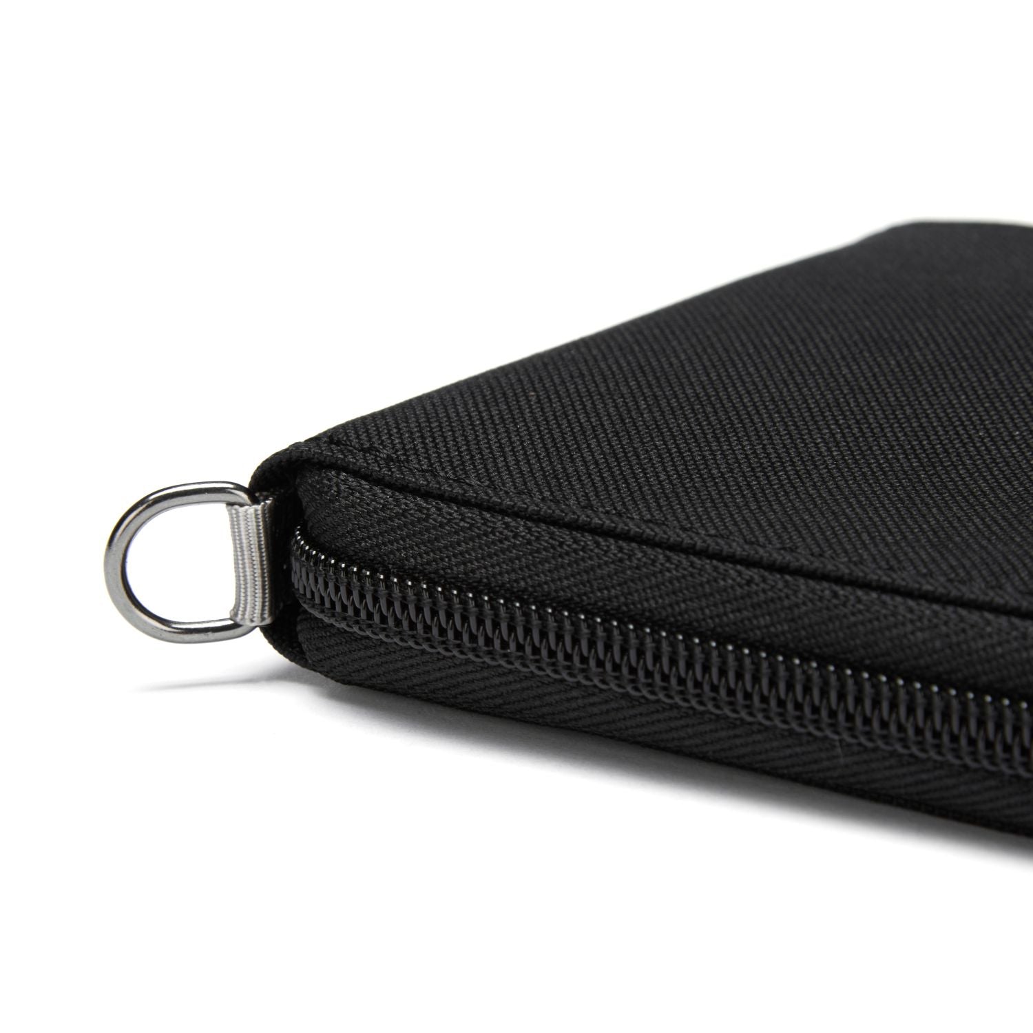Pacsafe RFIDsafe RFID Blocking Zip Around Wallet - Jet Black
