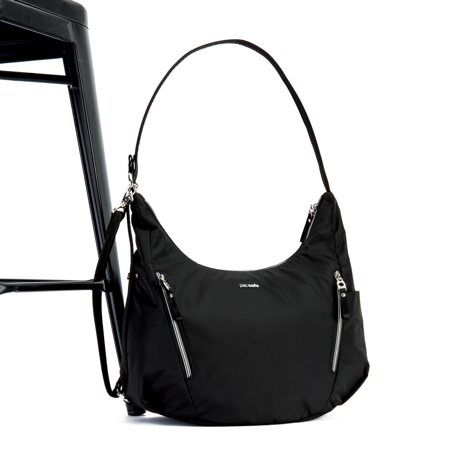 Pacsafe Stylesafe Anti-Theft Convertible Crossbody Bag (Black)