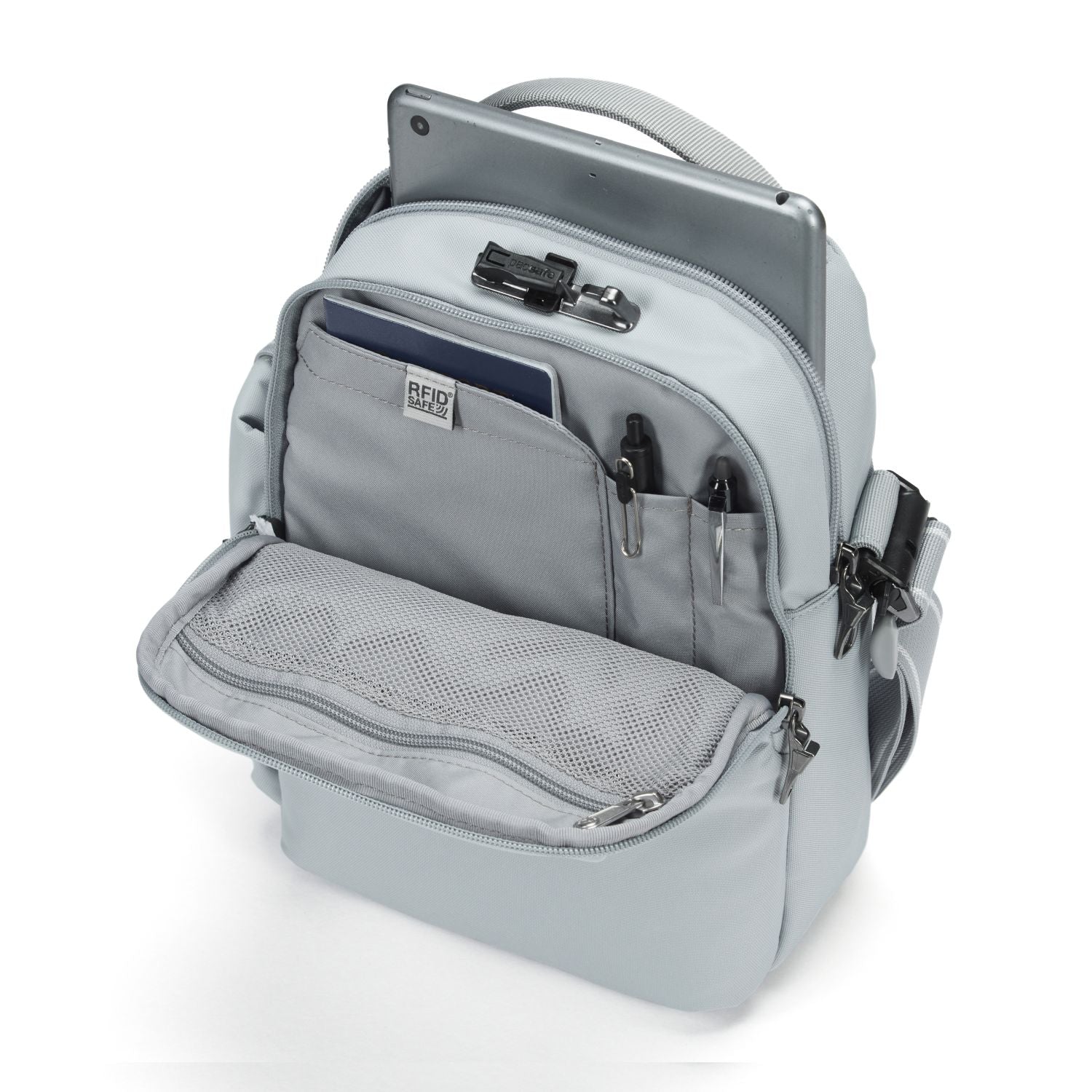 Pacsafe V Anti-theft Tour Crossbody - Digital Gray