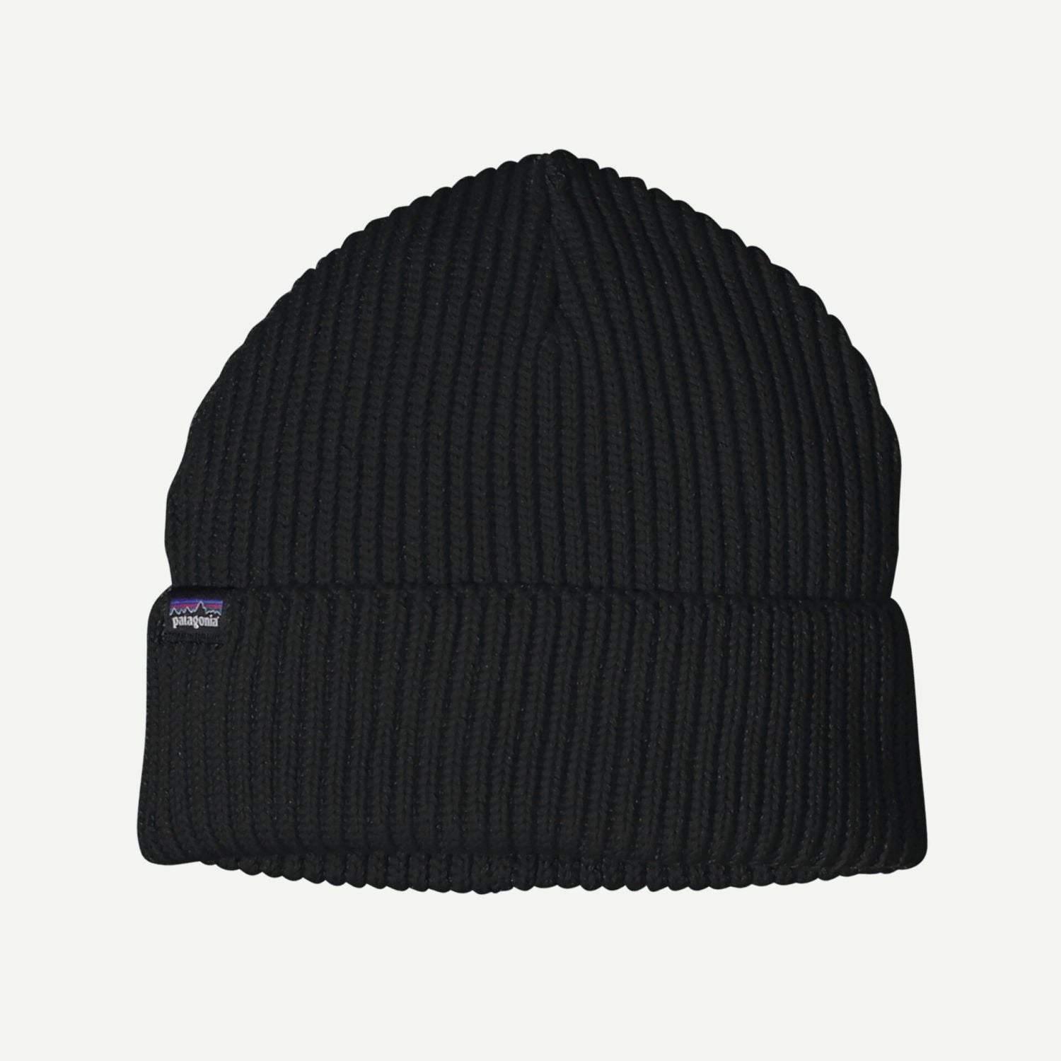 Patagonia Fishermans Rolled Beanie (Black)