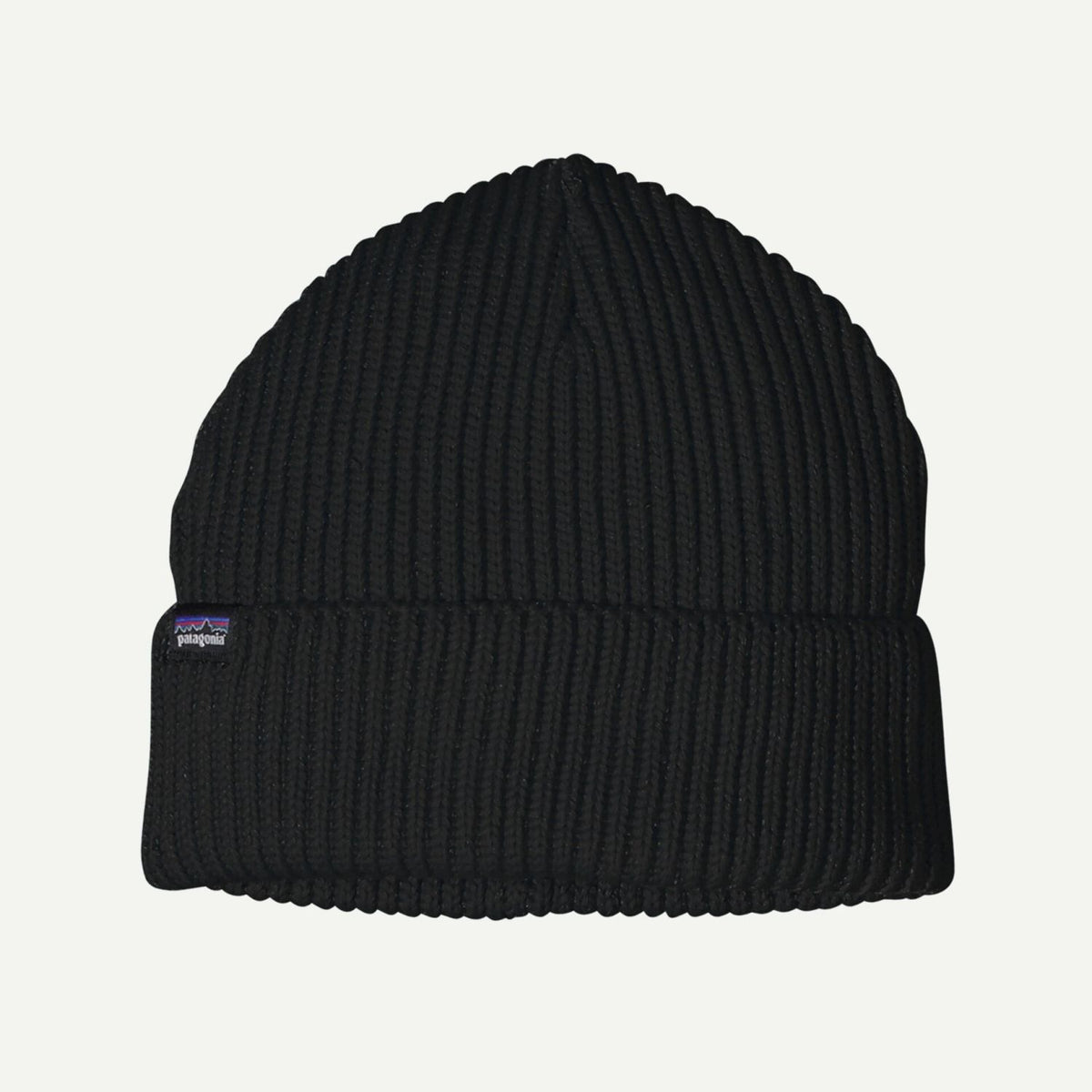 Patagonia Fishermans Rolled Beanie (Black)