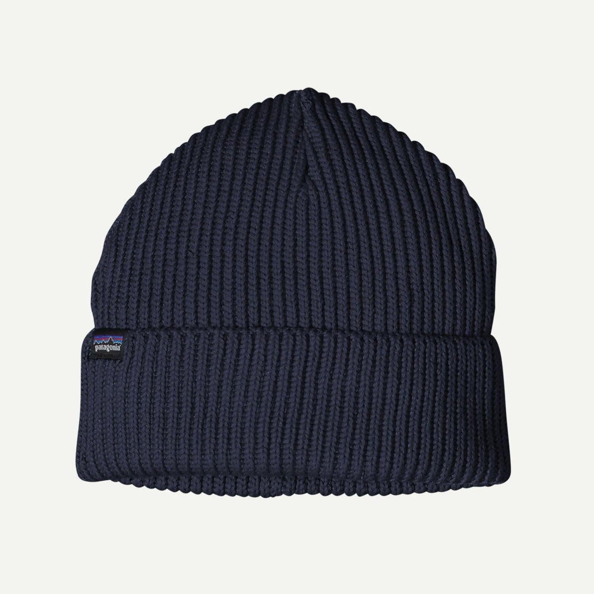 Patagonia Fishermans Rolled Beanie (Navy Blue)